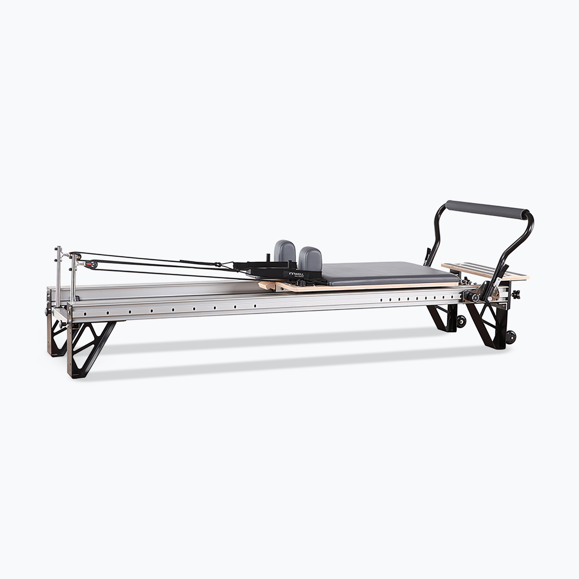 Reformer con pedana scorrevole Innwell Alluminio argento/nero
