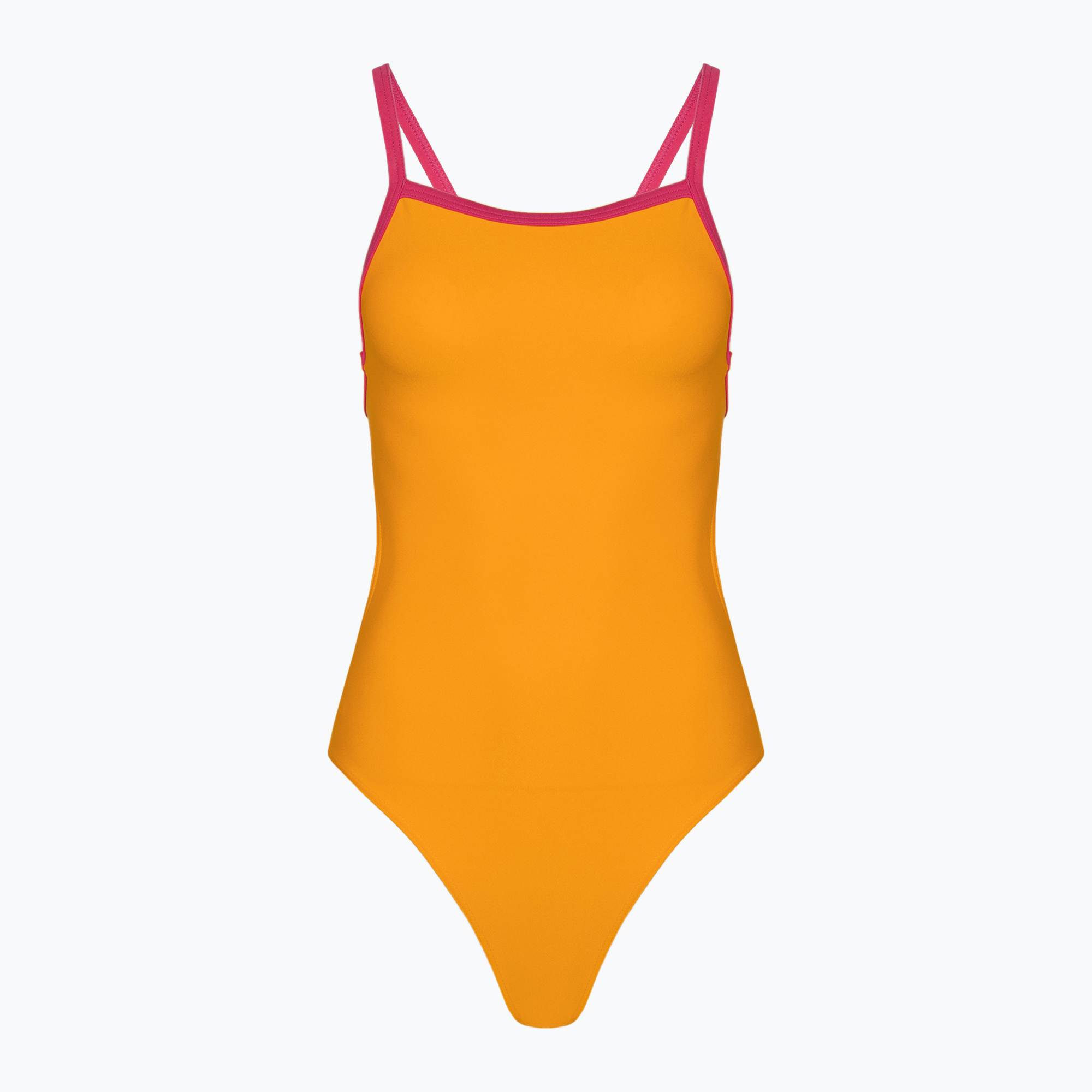 Costume da bagno intero donna CLap Two-layer rosa mango (XL) (CB0015)