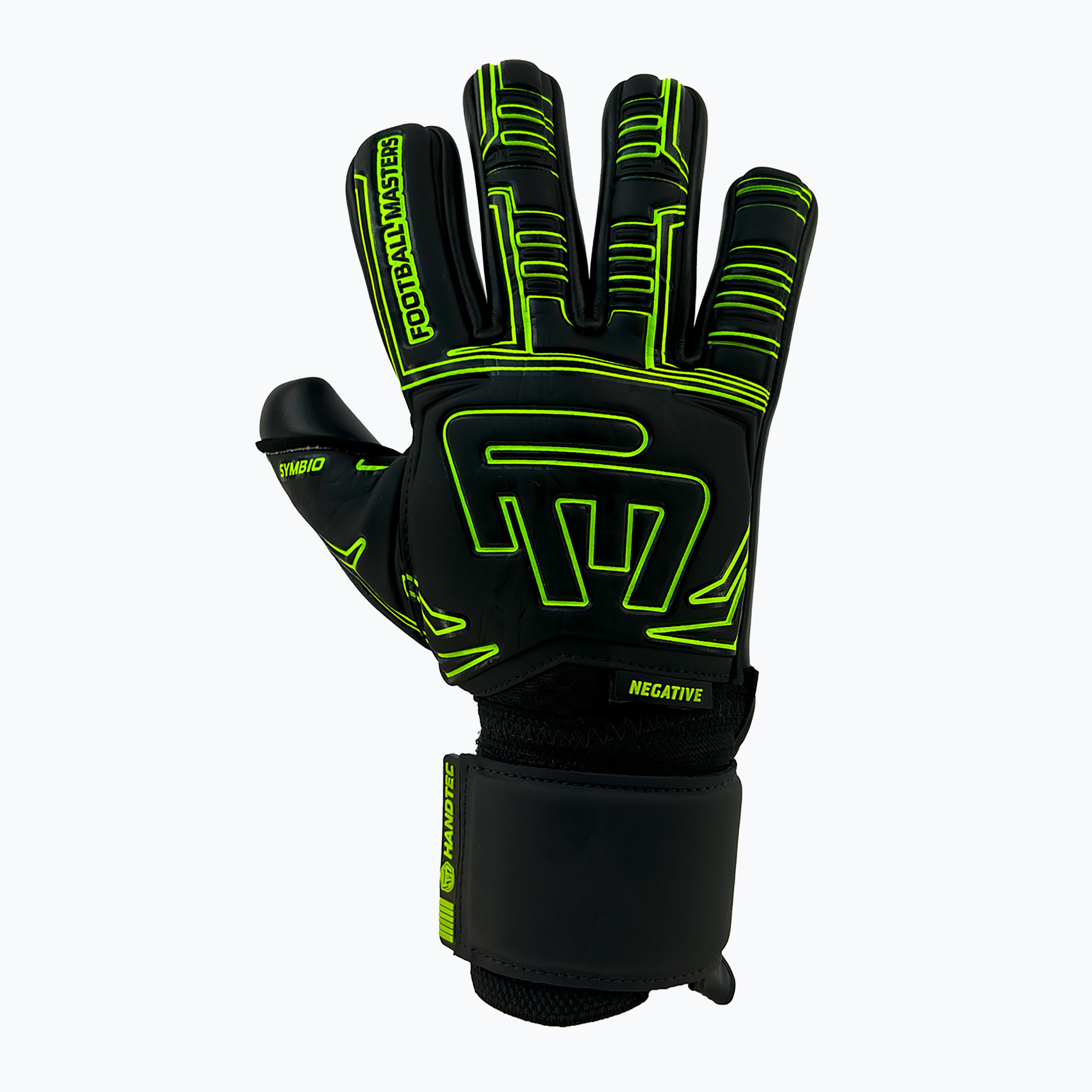 Guanti da portiere Football Masters Symbio NC fluo (9) (Symbio NC 1768)