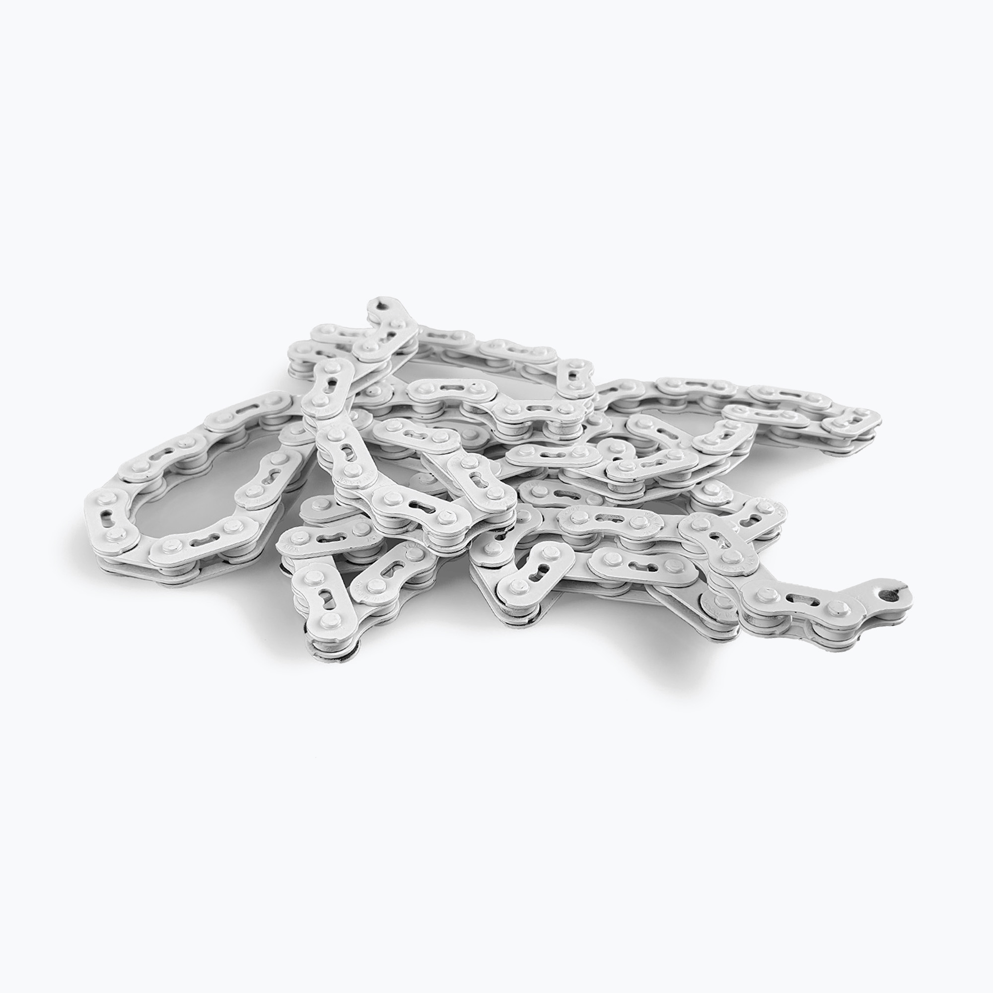 Catena per bicicletta Dartmoor Core Singlespeed 1/8" verniciata bianca (1/8") (Core Singlespeed DART-772)