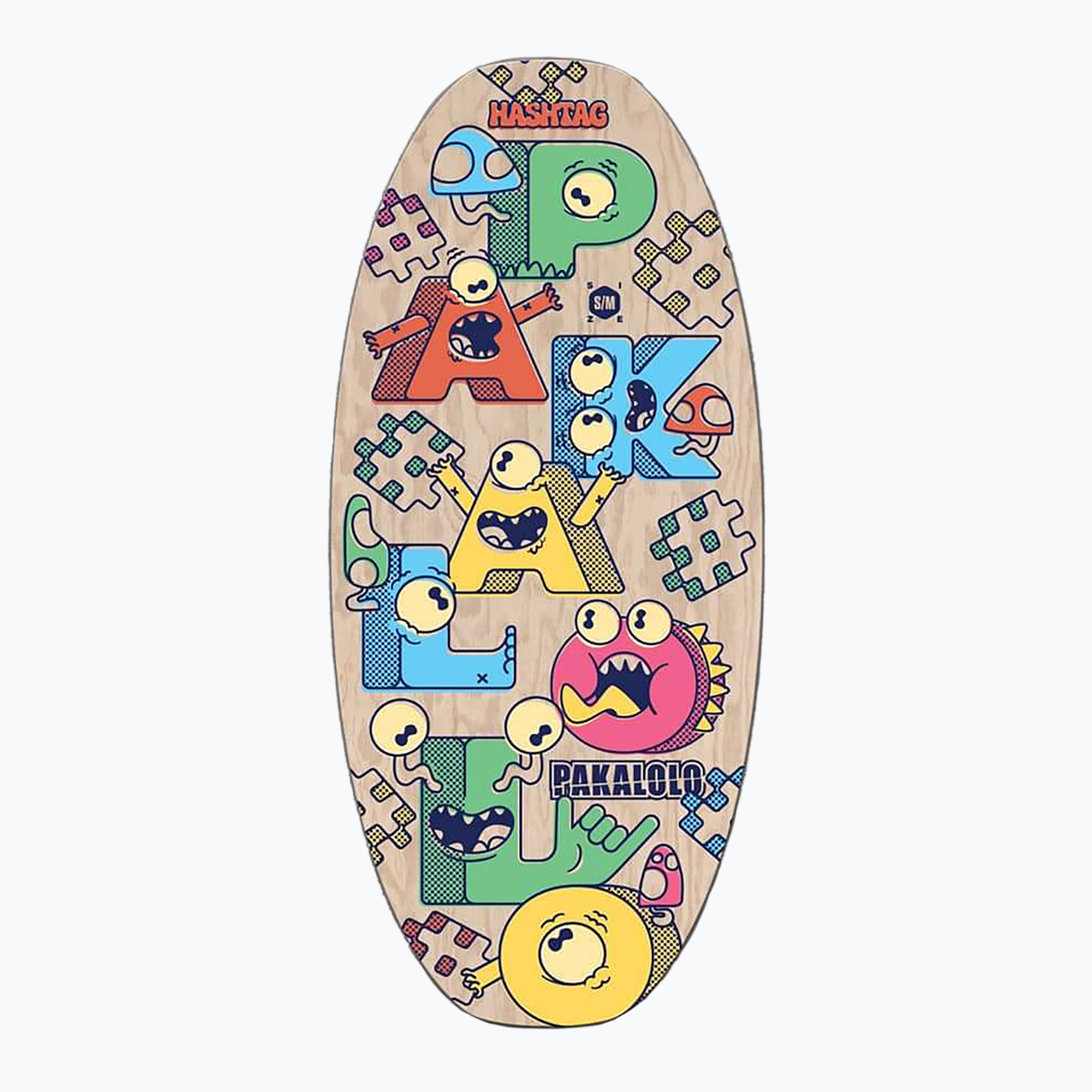 Skimboard PAKALOLO Hashtag S/M Skimboard multicolore (93 x 43 cm) (Hashtag PK-32052)