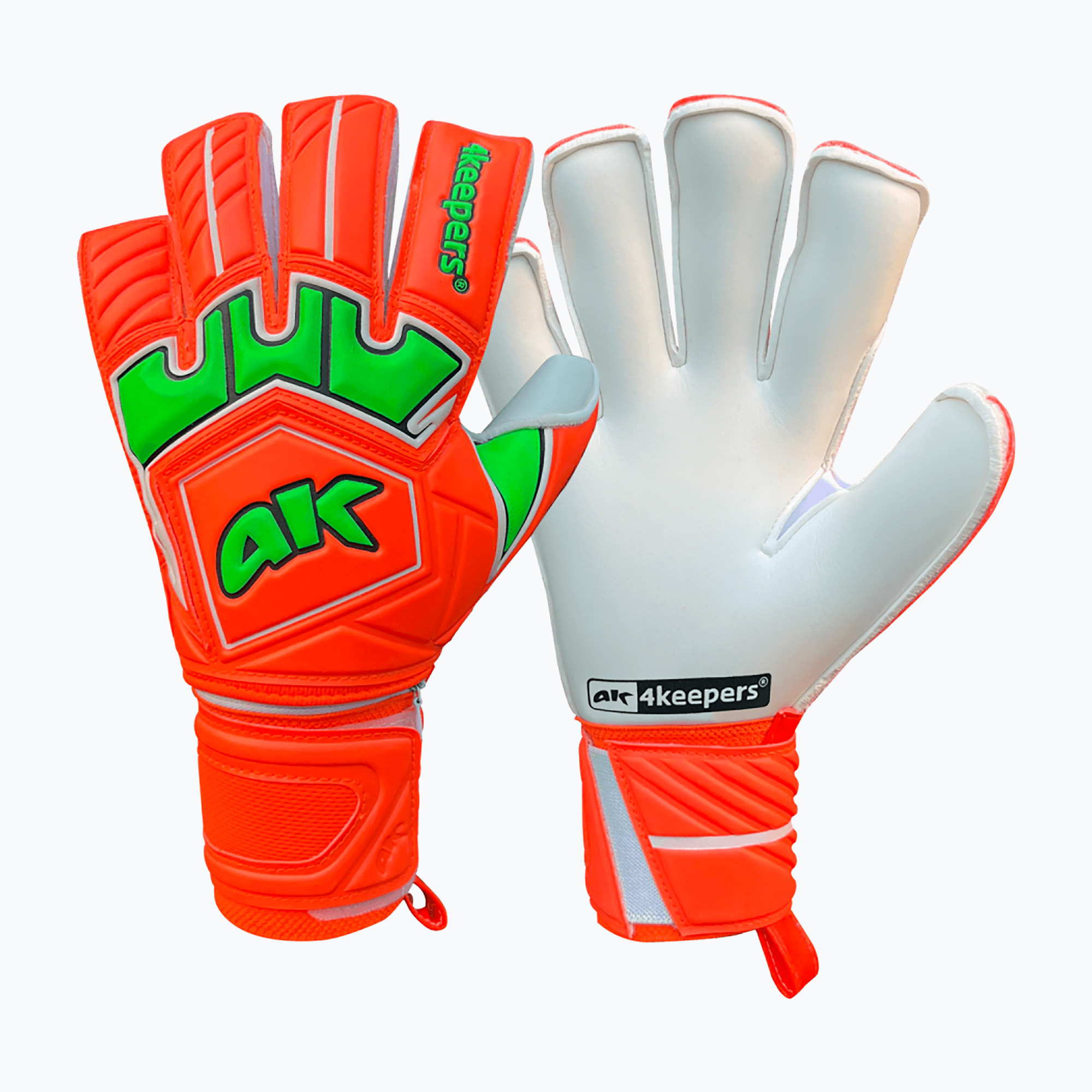 Guanti da portiere per bambini 4keepers Guard Fogo Mnc Jr arancio (7) (GUARD FOGO JR)