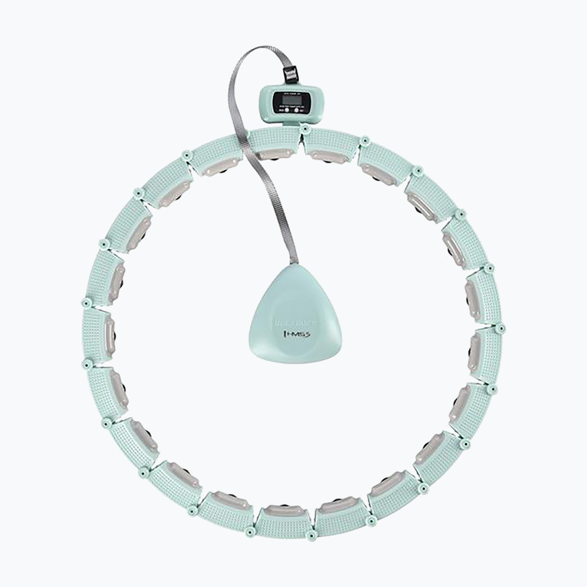 Hula hop con peso e contatore HMS HHM14 verde (HHM14 17-44-578)