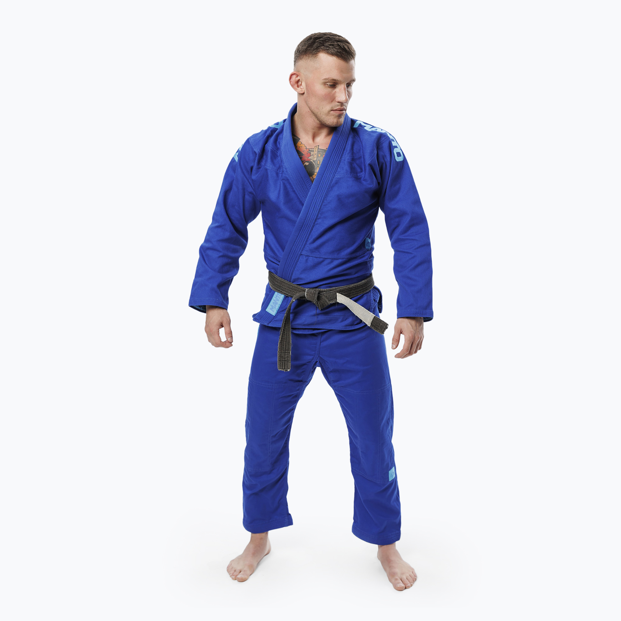 GI per il jiu-jitsu brasiliano MANTO X5 navy (A2) (X5 MNG989)