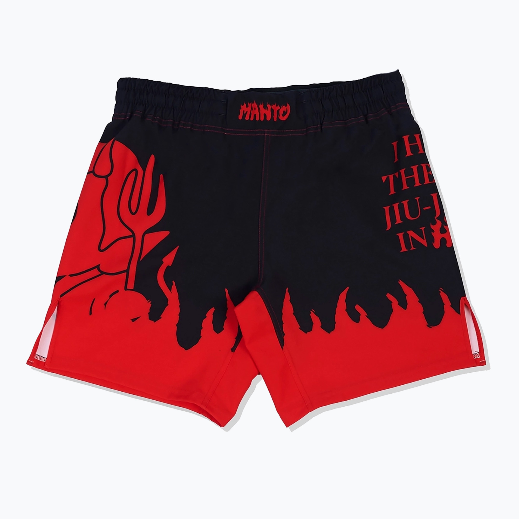 Pantaloncini da allenamento MANTO Hell neri (XXL) (Hell MNS567)
