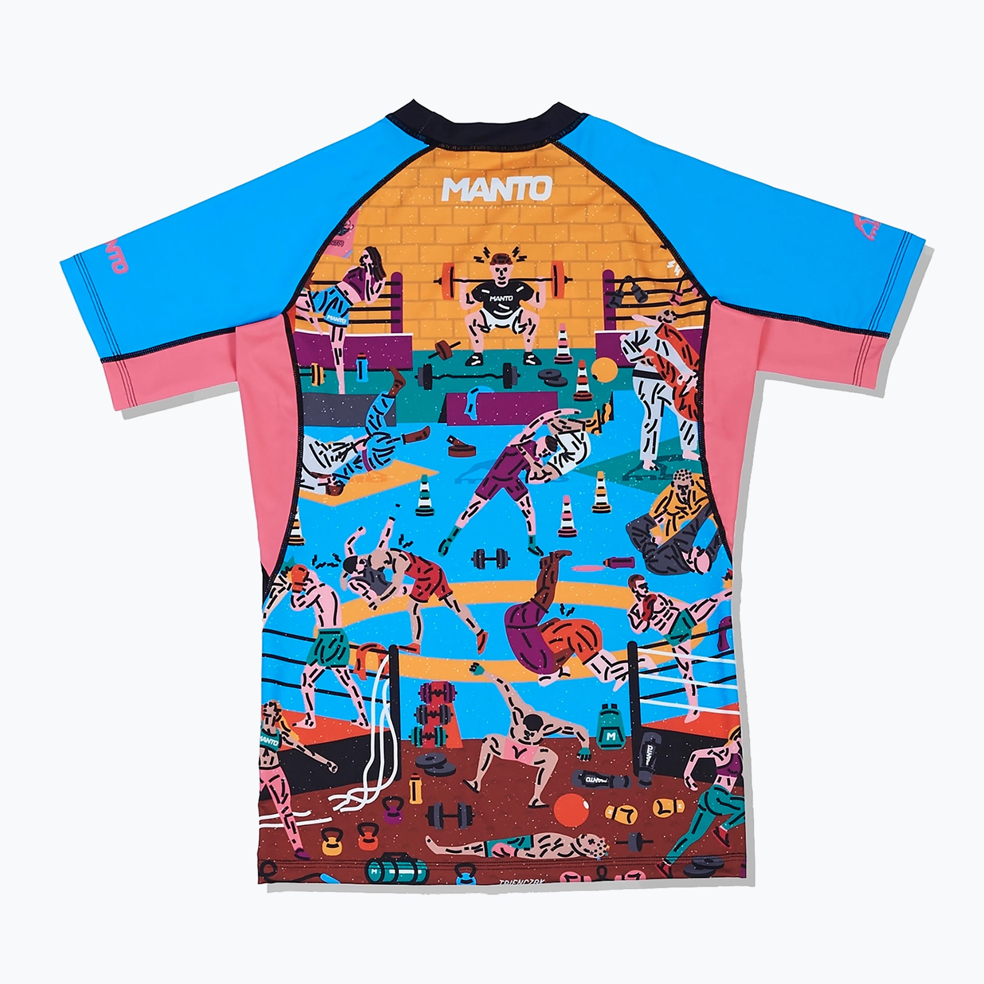 MANTO Rashguard Gym 2.0 nero