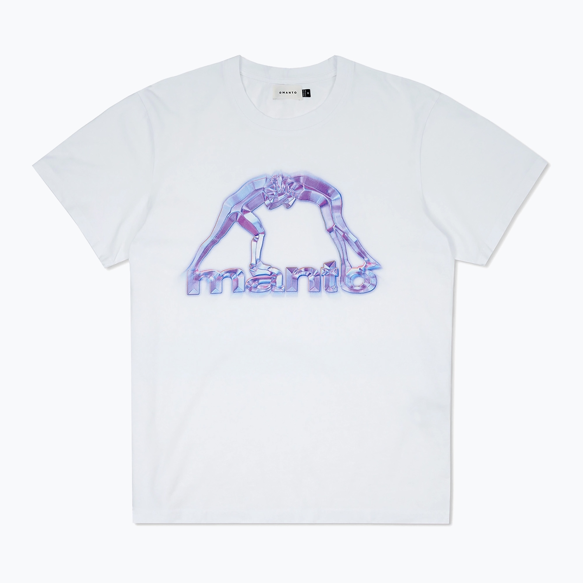 MANTO Mirage - T-shirt bianca (XXL) (Mirage MNT120)
