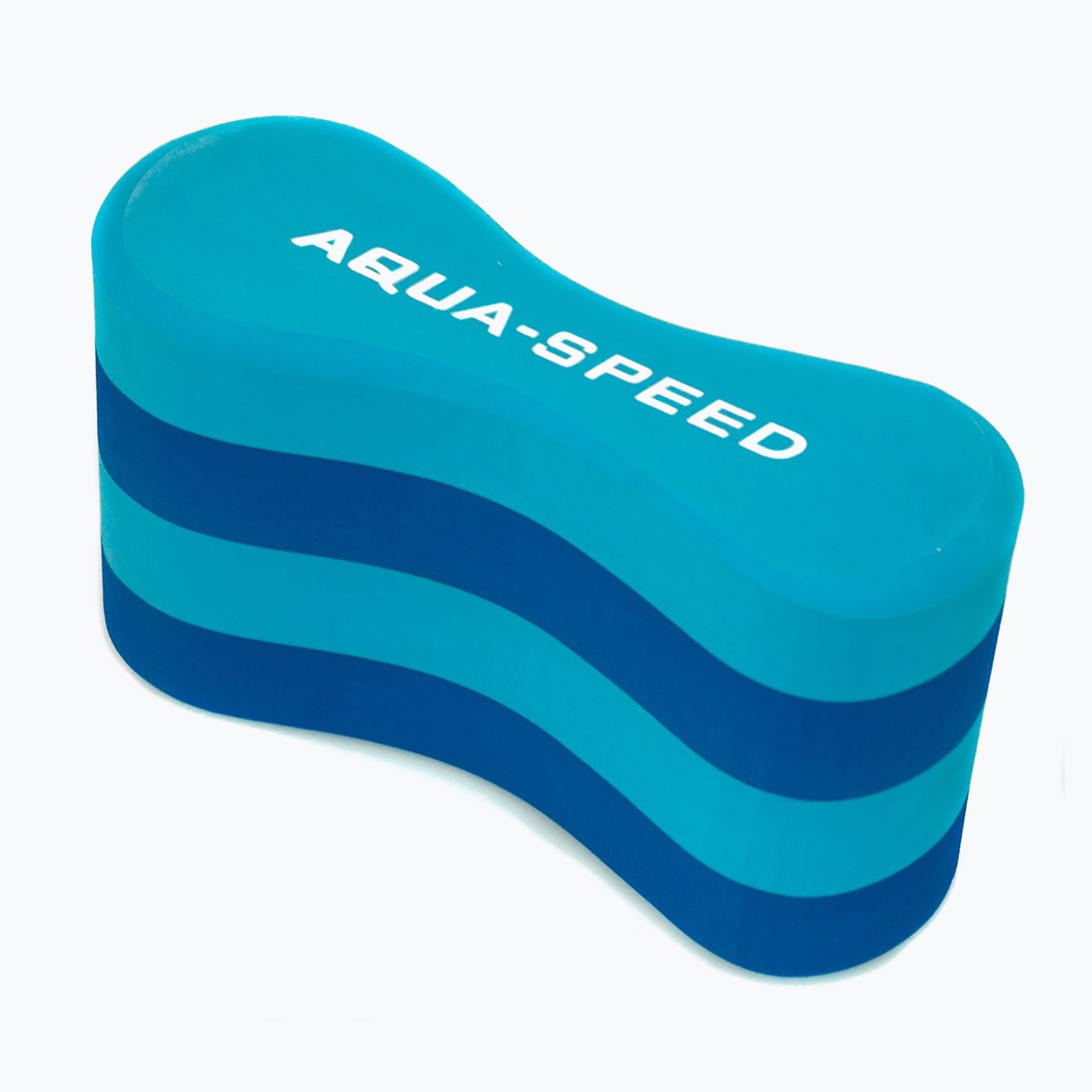 AQUA-SPEED tavola da nuoto Ósemka "4" blu/azzurro (23.5 x 8/8.5 x 13 cm) (Ósemka "4" 160)