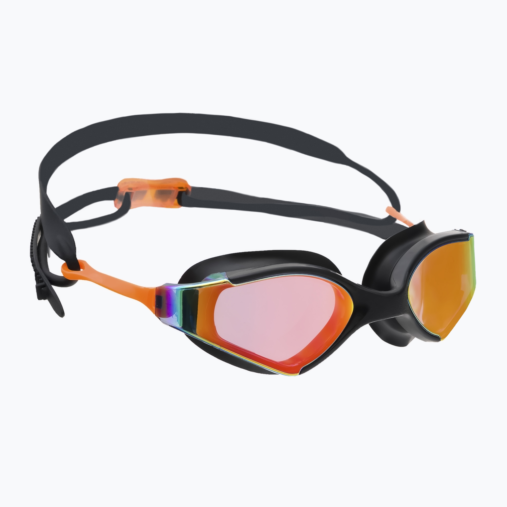 AQUA-SPEED Occhiali da nuoto Blade Mirror nero/arancio (Blade Mirror 60-75)