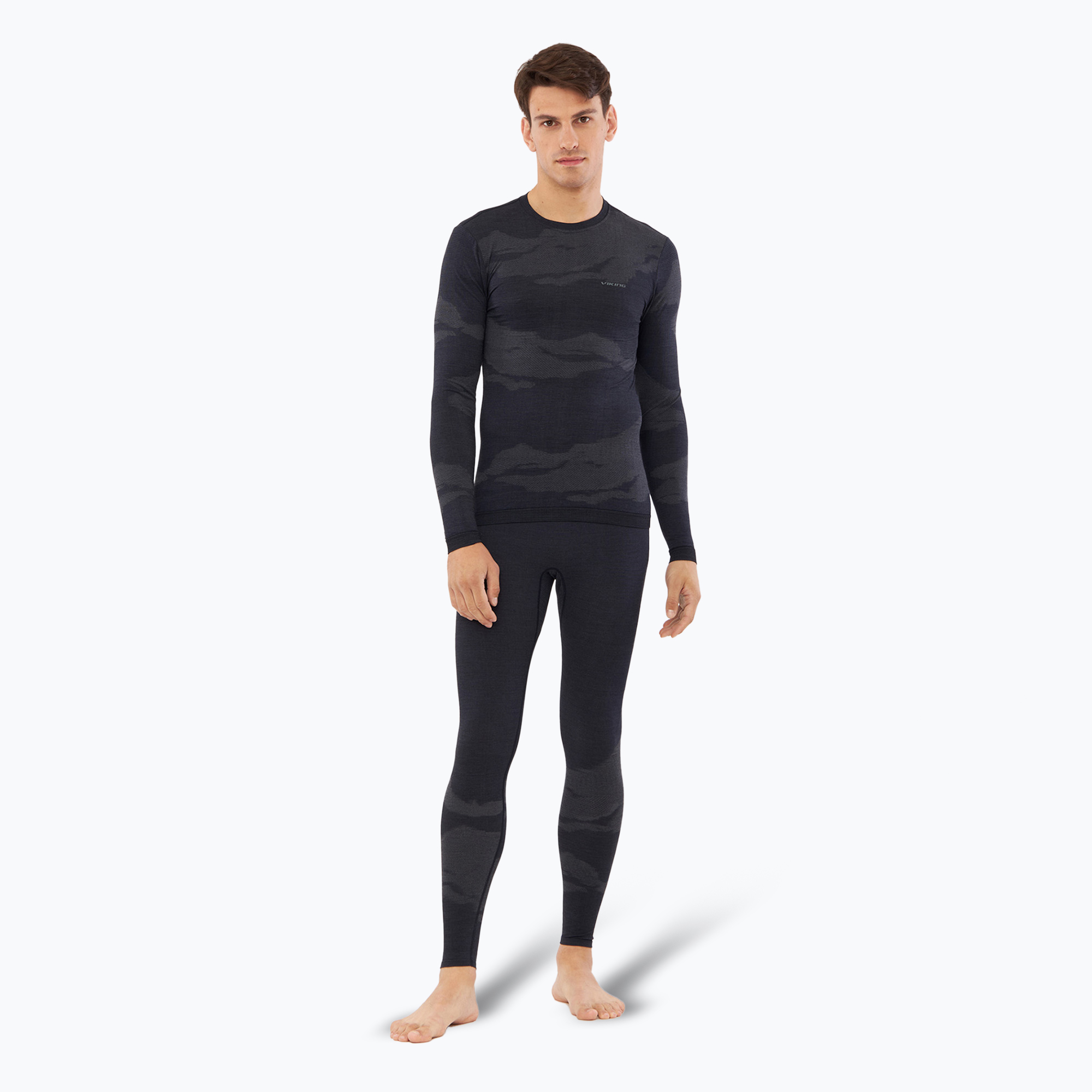 Set di intimo termico da uomo Viking Gasher navy