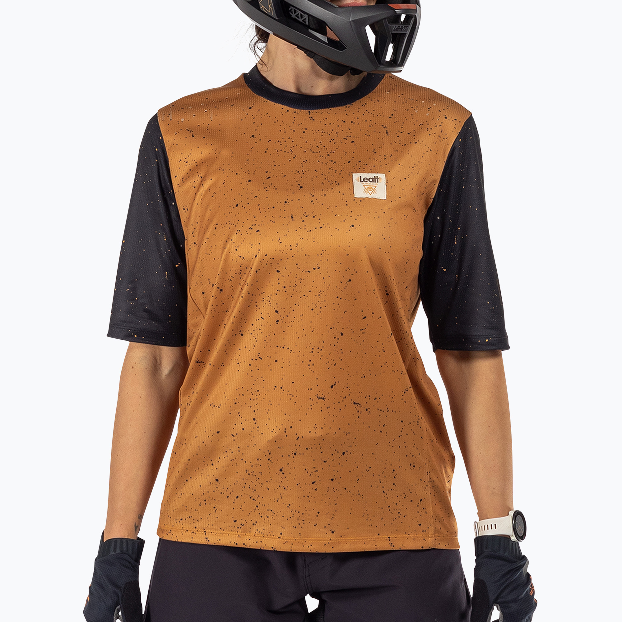 Maglia ciclismo Leatt MTB Enduro 3.0 W rust da donna (M) (MTB Enduro 3.0 W 5025107801)