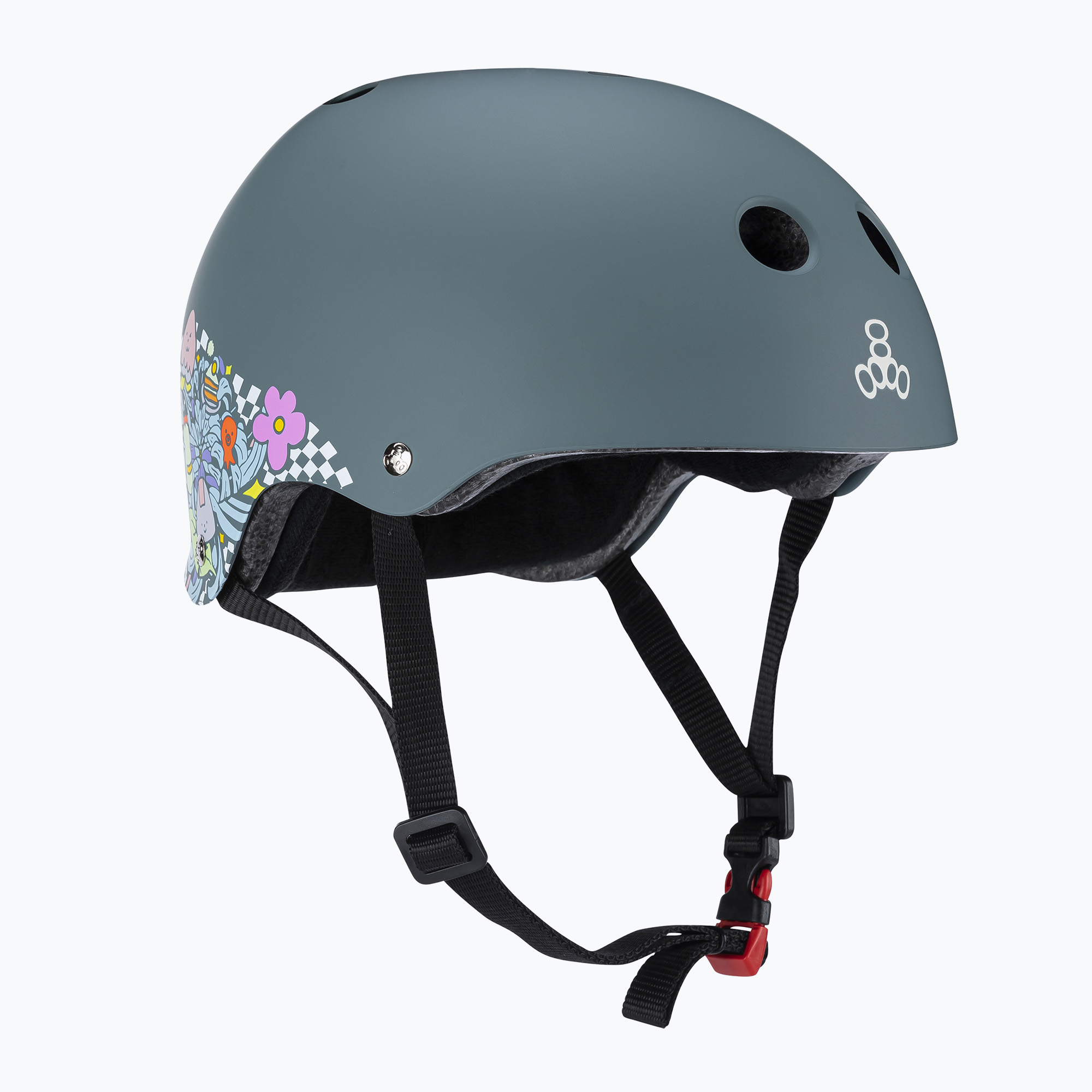Triple Eight Il casco certificato Sweatsaver Lizzie Armanto (51-54 cm (XS-S)) (The Certified Sweatsaver Lizzie Armanto THE_CERTIFIED_SWEATSAVER_HELMET