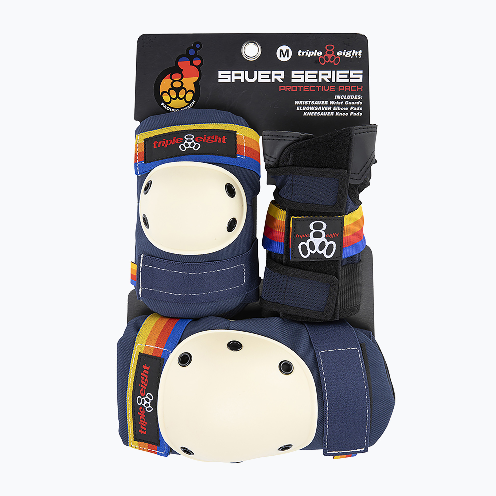 Set di protezioni per bambini Triple Eight Saver Color Series Jr pacific beach