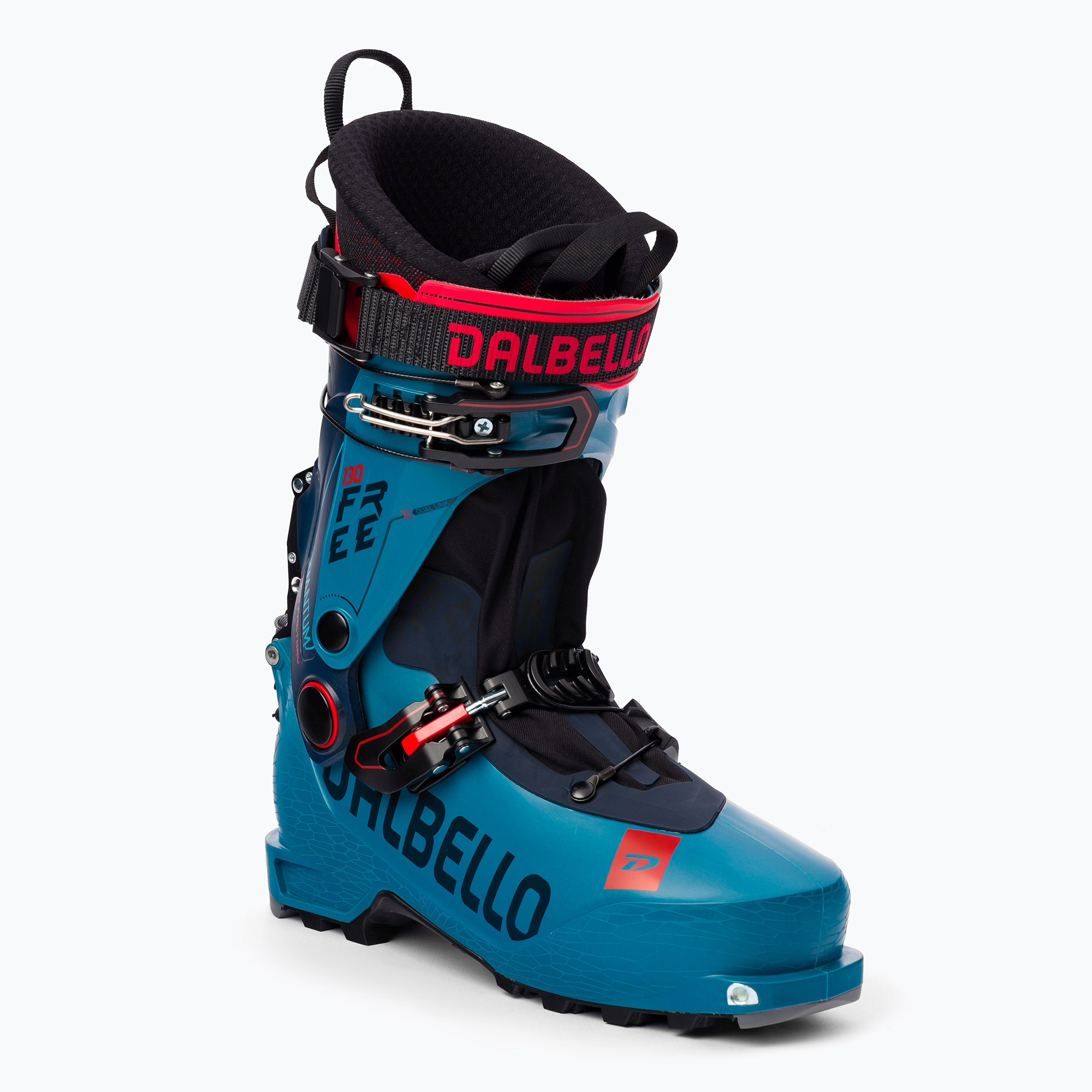 Scarpone da sci Dalbello Quantum FREE Asolo Factory 130 pruss blu/rosso (26.5 cm) (D2108005.00 Asolo Factory 130)