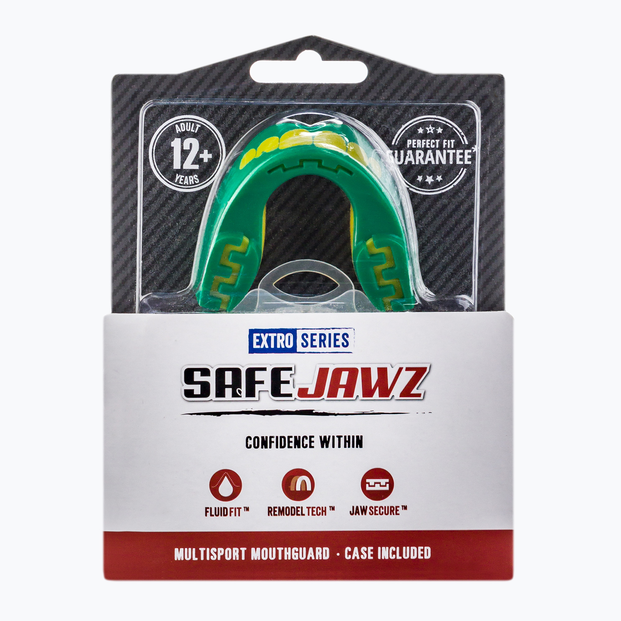 SAFEJAWZ Serie Extro Protezione della mascella dell'orco (Extro Series SJOGREA)