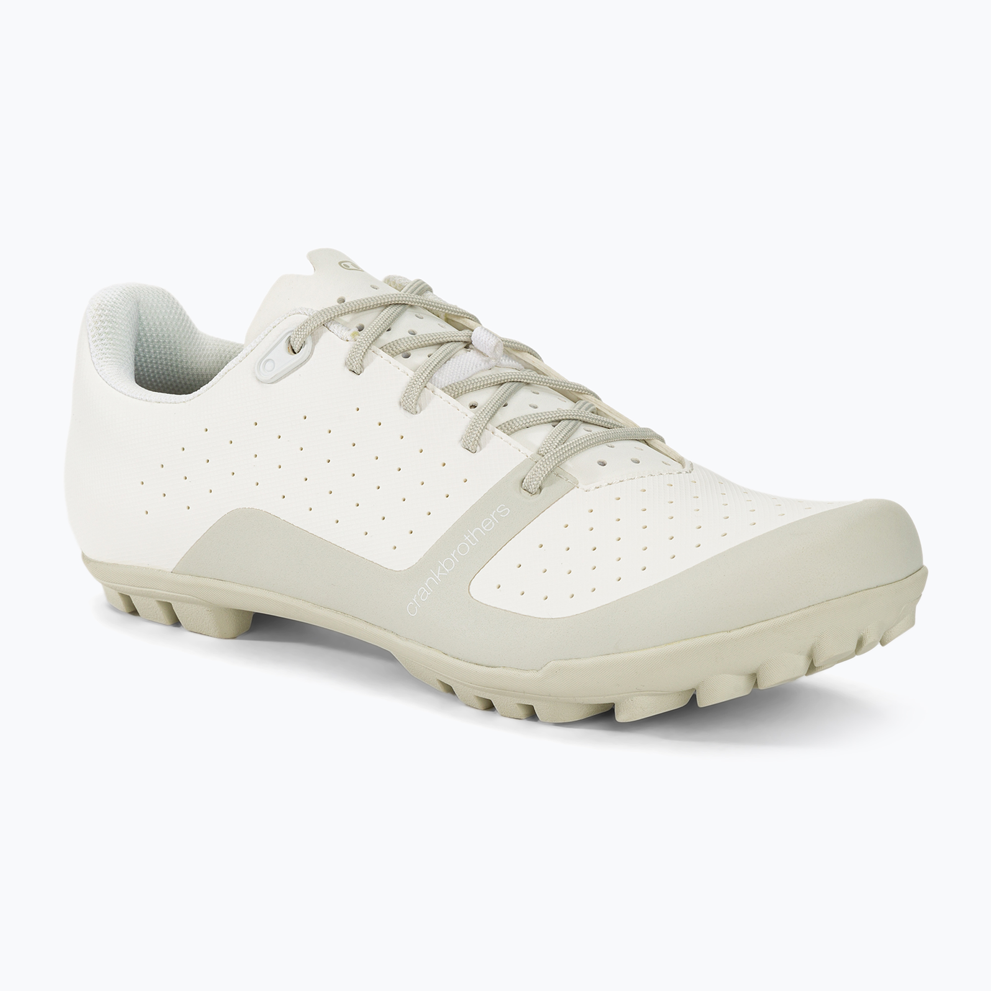 Scarpe da ciclismo MTB Crankbrothers Candy Gravel/XC Lace bianco/grigio/suola grigia (44 EU) (Candy Gravel/XC Lace CR-CGL42070A105)