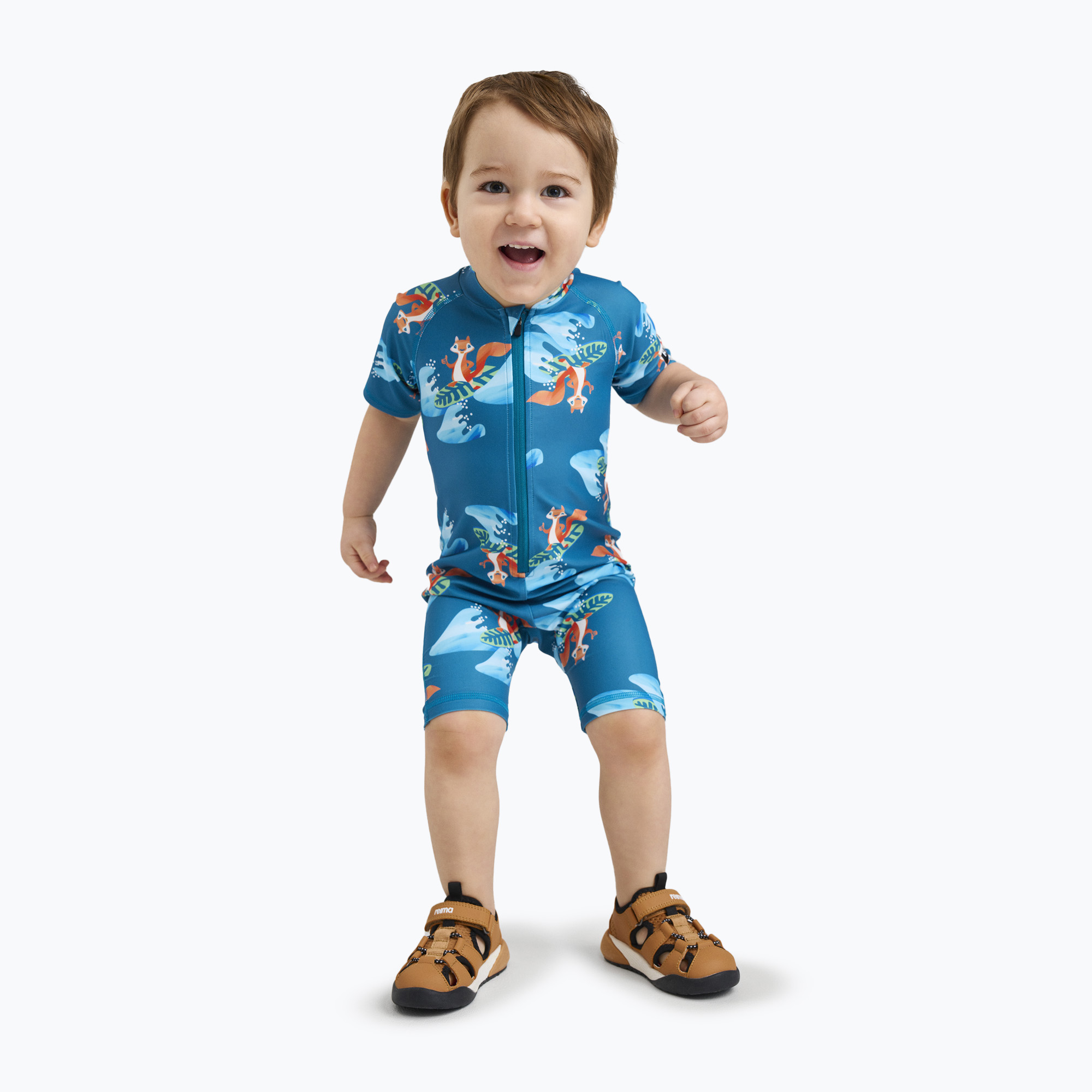 Tuta Reima Atlantti deep ocean per bambini UPF 50+ (74) (Atlantti 5200131B-7916)