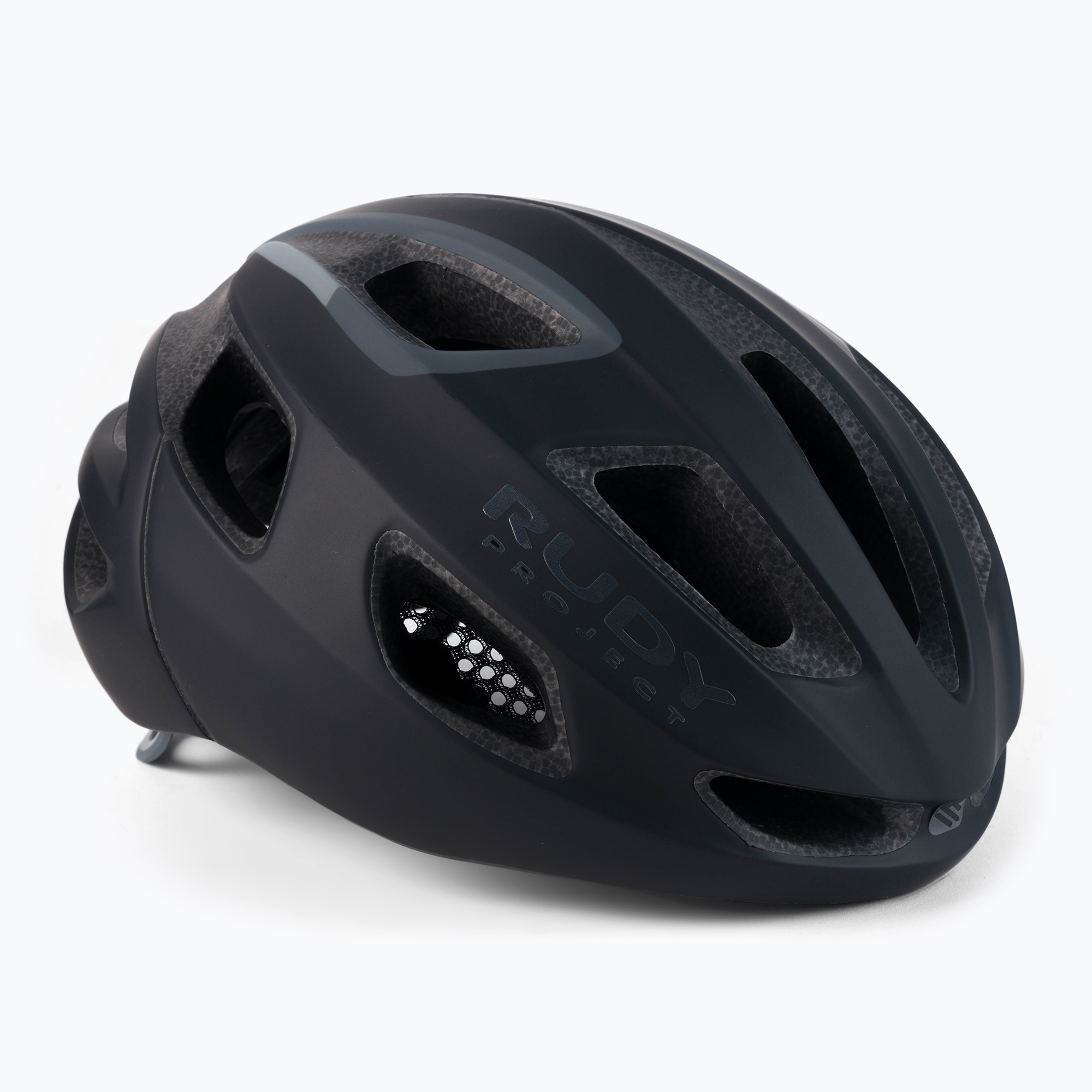 Rudy Project Strym casco da bicicletta nero stealth opaco (59-61 cm (L)) (Strym HL640001)
