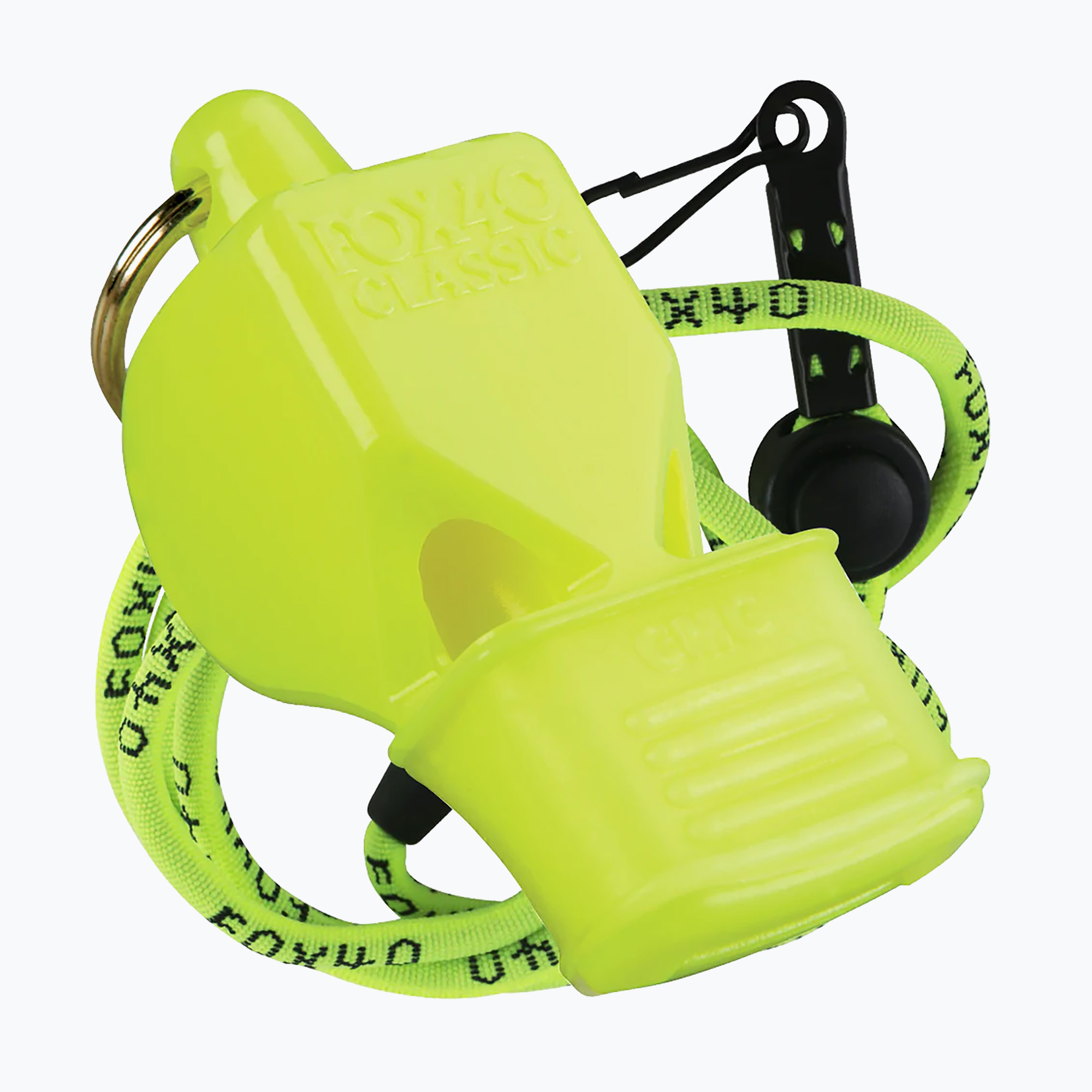 Fox 40 Classic CMG Fischietto di sicurezza giallo neon con cordino