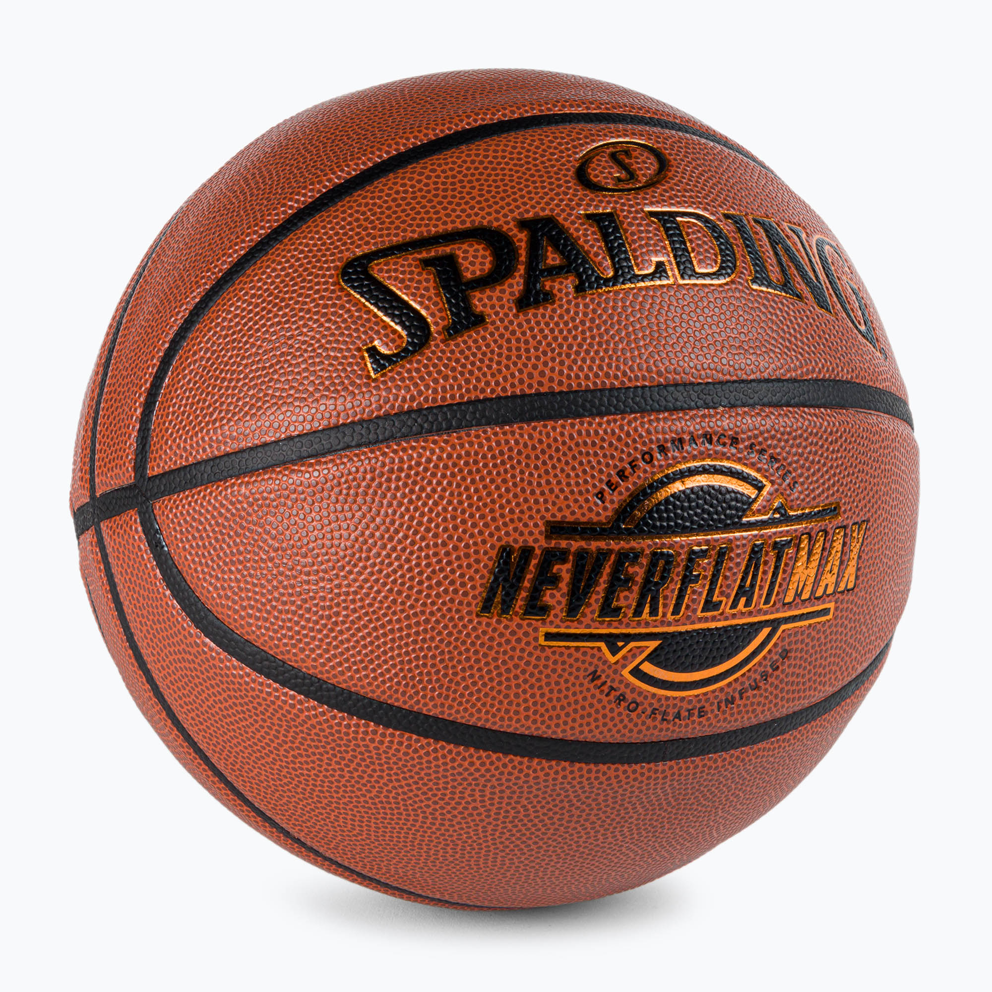 Spalding Neverflat Max basket arancione dimensioni 7 (7) (Neverflat Max 76669Z)