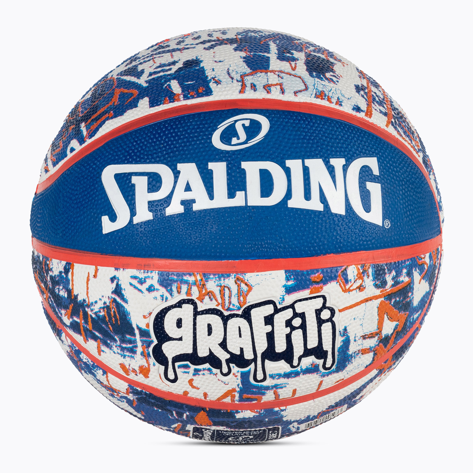 Spalding Graffiti basket blu/rosso taglia 7 (7) (Graffiti 84377Z)