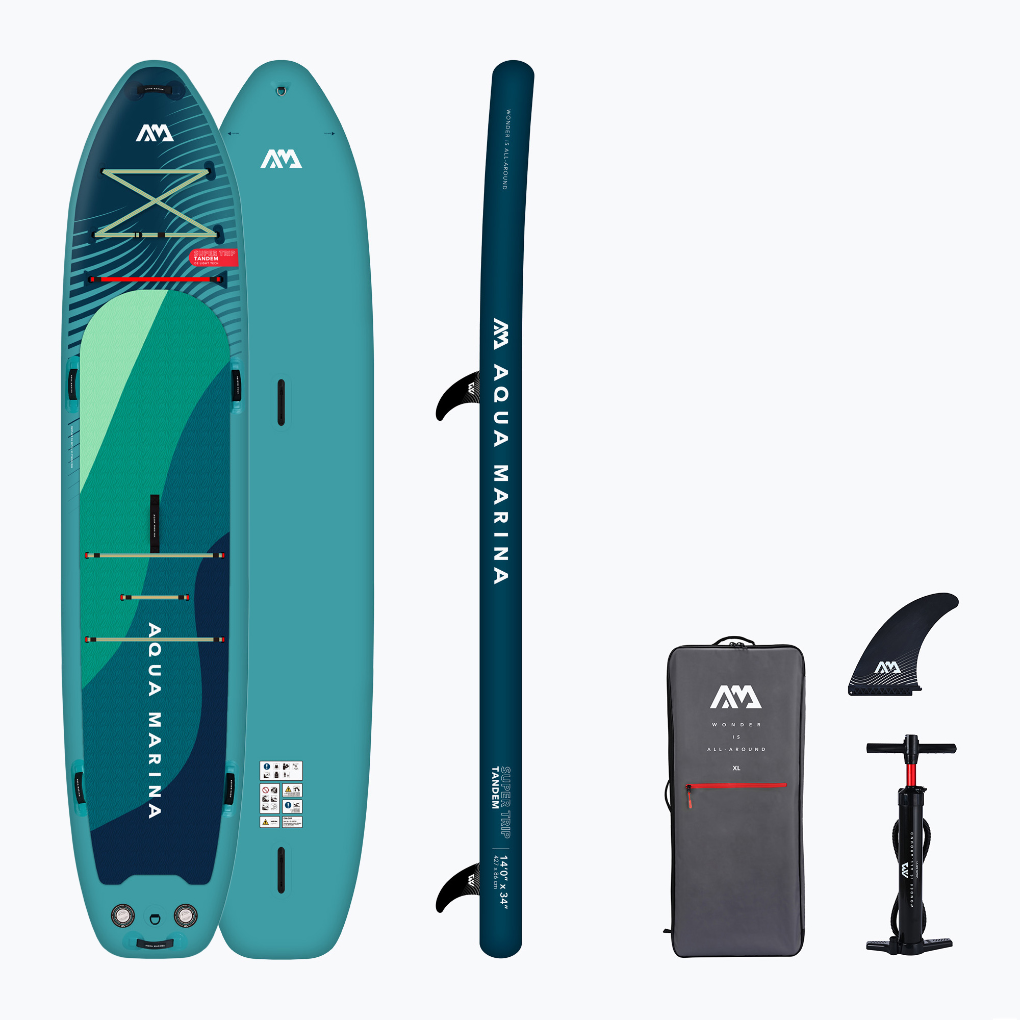 Aqua Marina Super Trip Tandem 14'0" tavola SUP