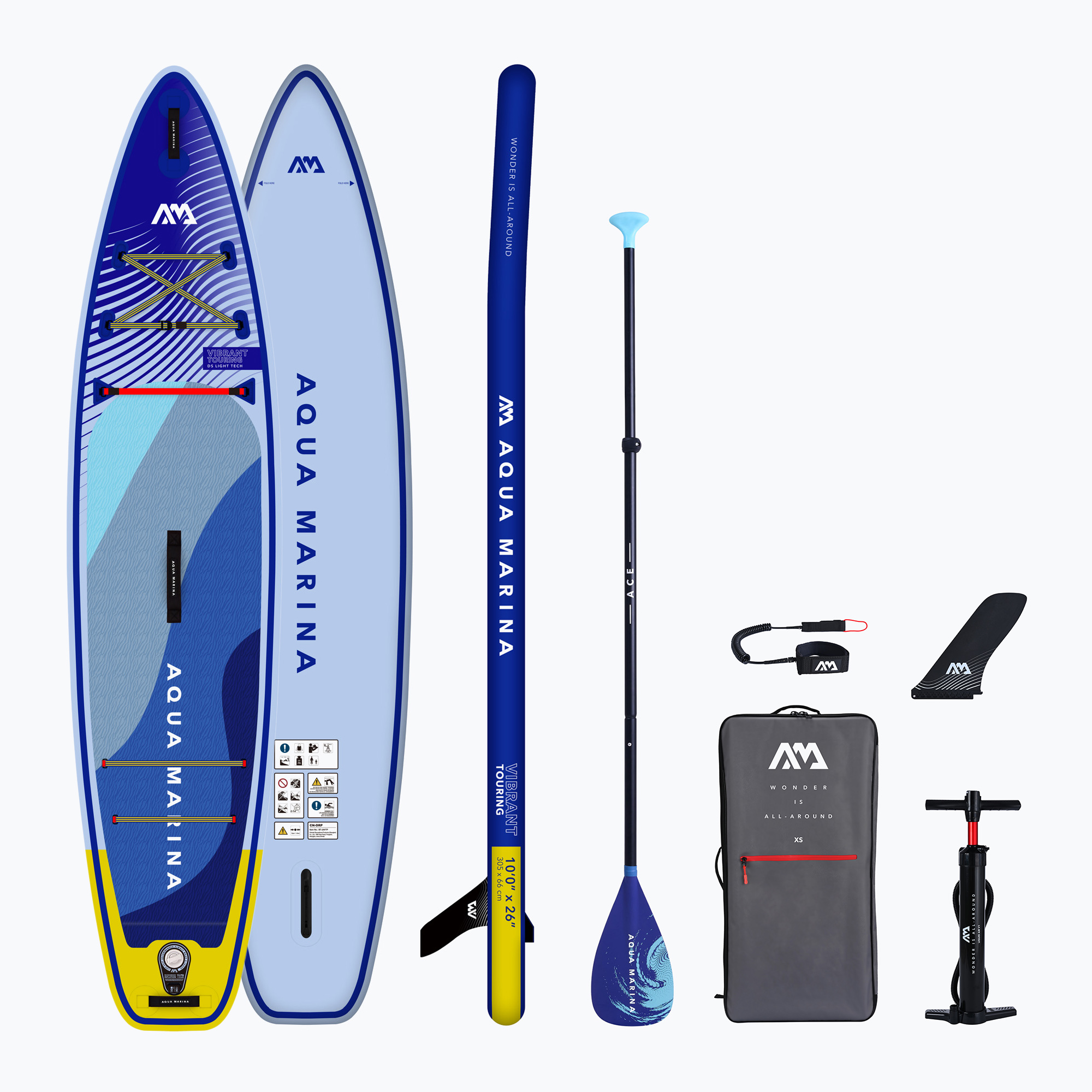 Aqua Marina Vibrant Touring 10'0", tavola da SUP per bambini (305 cm) (Vibrant Touring BT-24VTP)