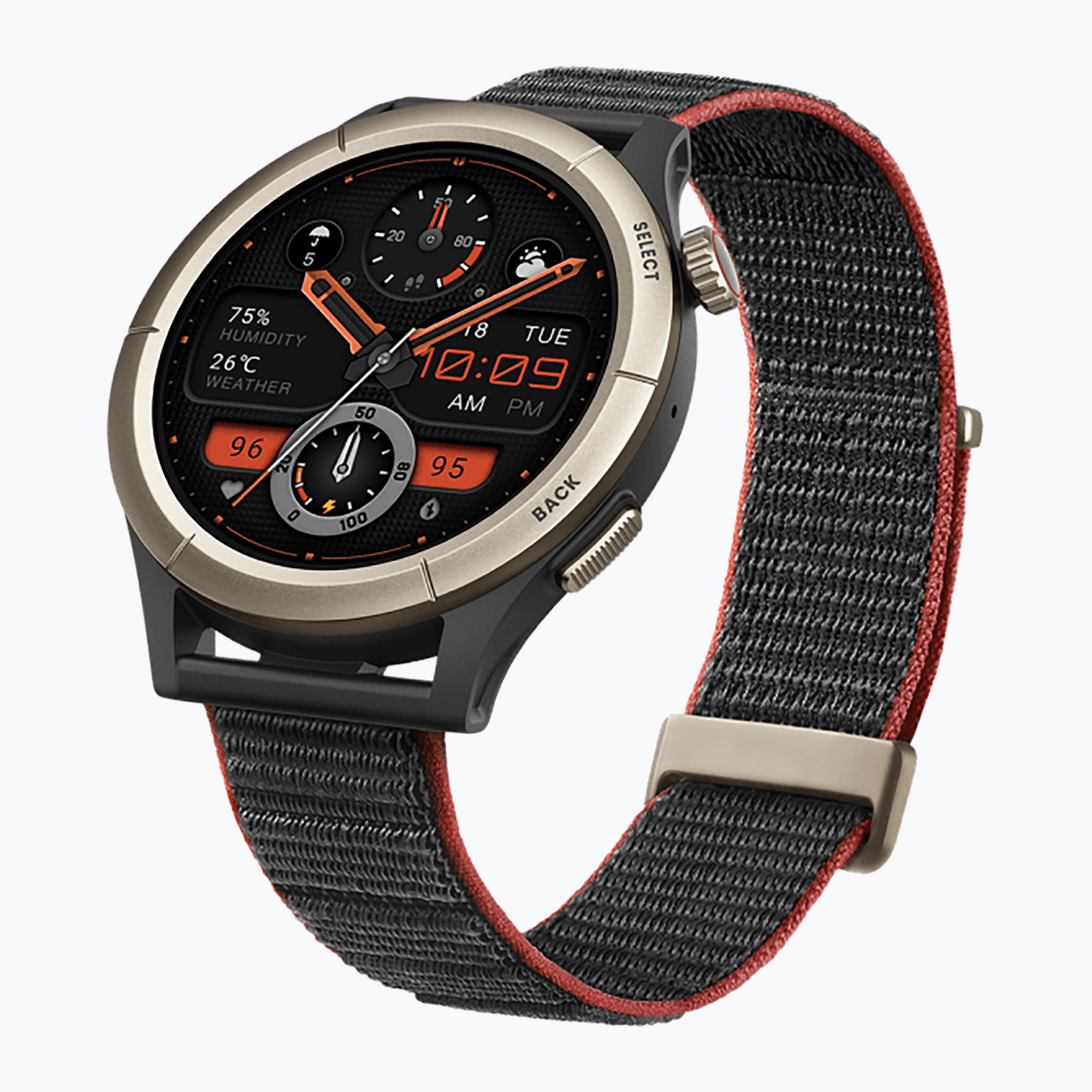 Orologio Amazfit Cheetah Pro Run Track nero (Cheetah Pro Run Track W2292TY1N)