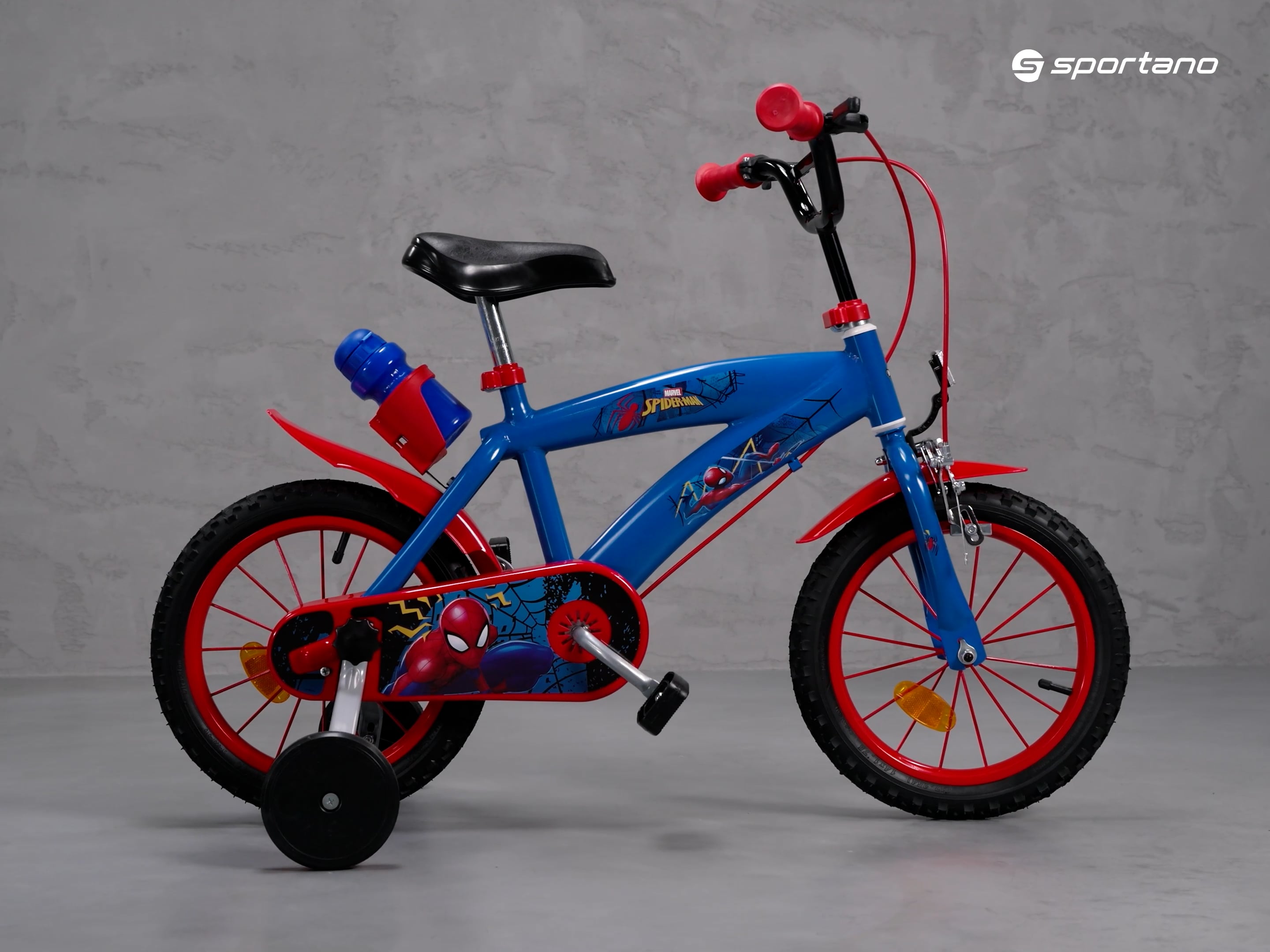 Bicicletta per bambini Huffy Spider-Man 14" rosso/blu
