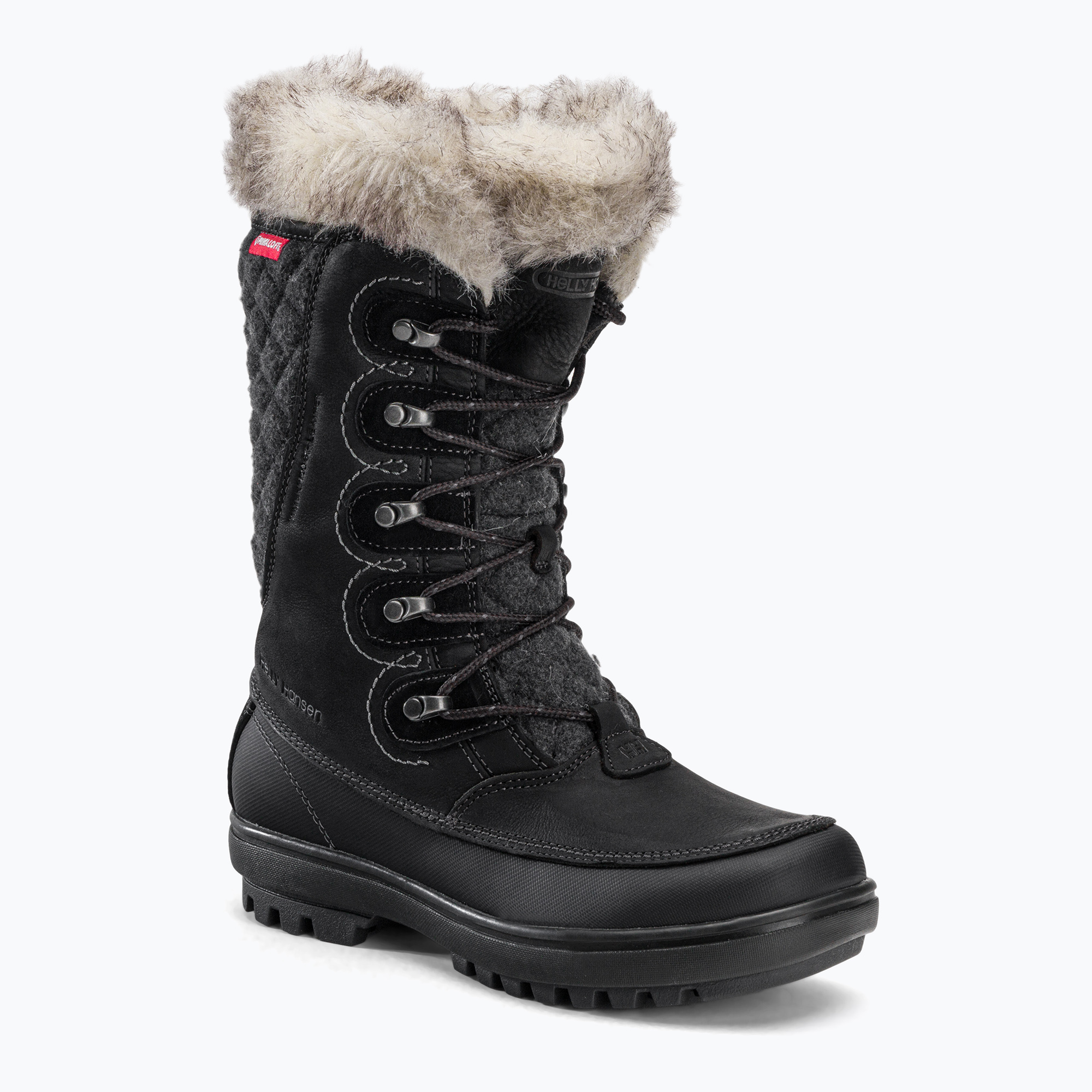 Helly Hansen stivali da neve da donna Garibaldi Vl jet black/jet black/charcoal (38 2/3 EU) (Garibaldi Vl Insulated Winter 11592_991)