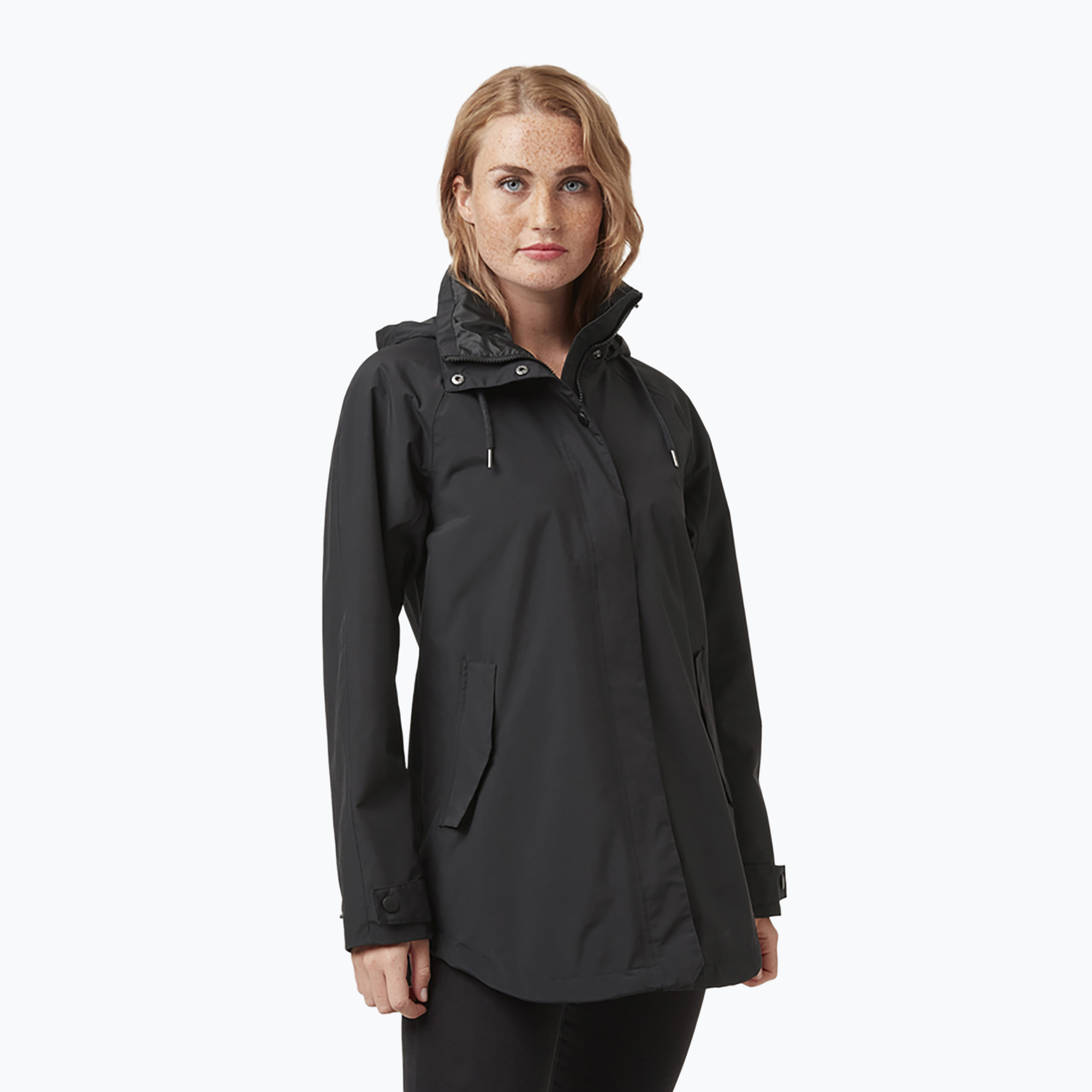 Helly Hansen impermeabile Valentia donna nero (M) (Valentia Raincoat 53420_990)