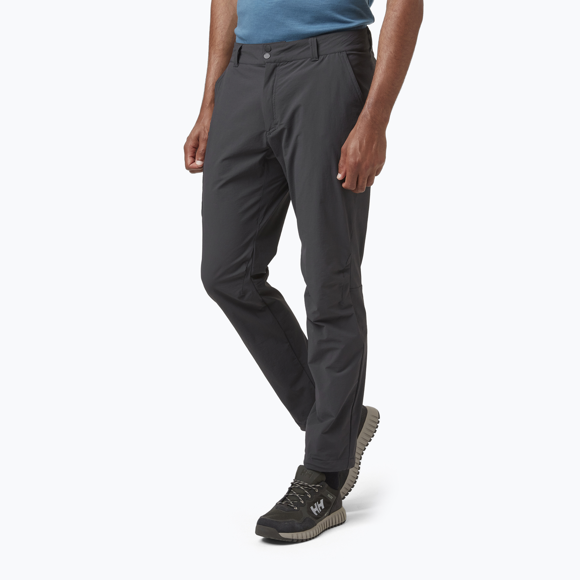 Pantaloni softshell Helly Hansen da uomo Brono Softshell ebano (L) (Brono Softshell 63051_980)