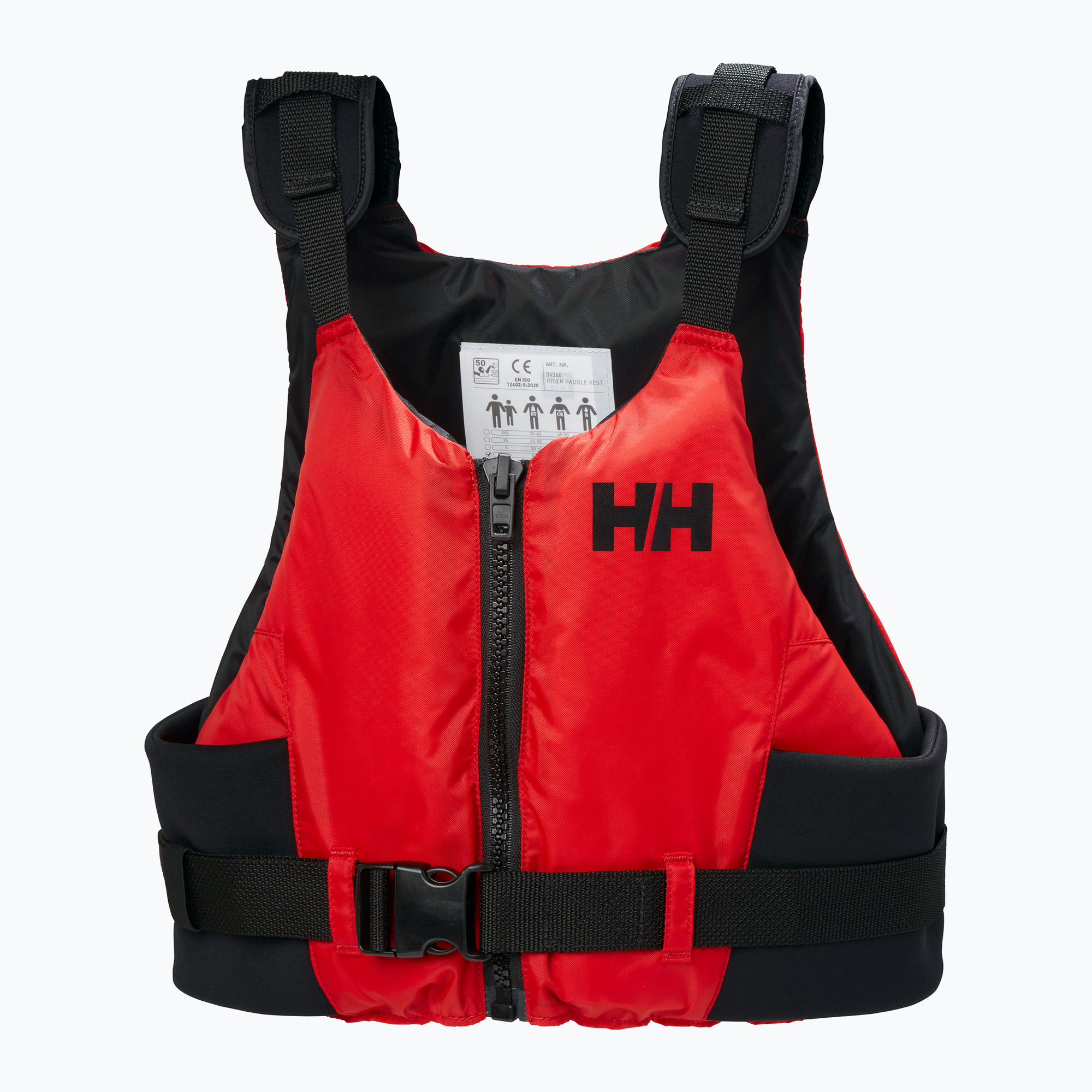 Helly Hansen Rider Paddle belay waistcoat alert rosso (60-70 kg) (Rider Paddle 34360_222)