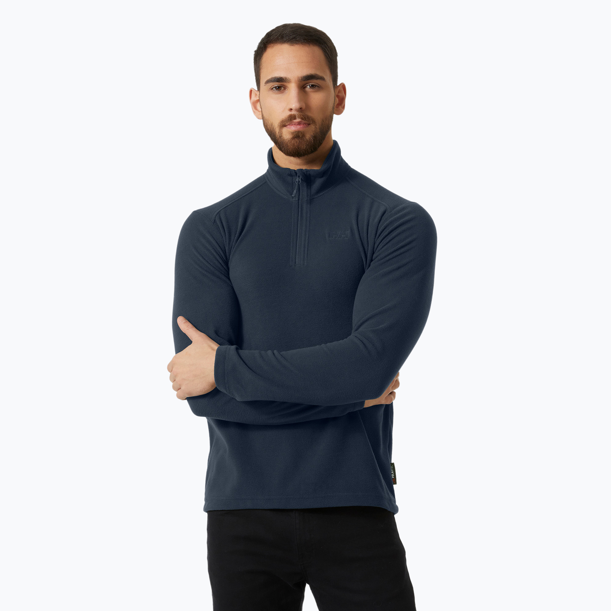 Felpa da trekking Helly Hansen Daybreaker 1/2 Zip uomo navy (L) (Daybreaker 1/2 Zip 50844_600)