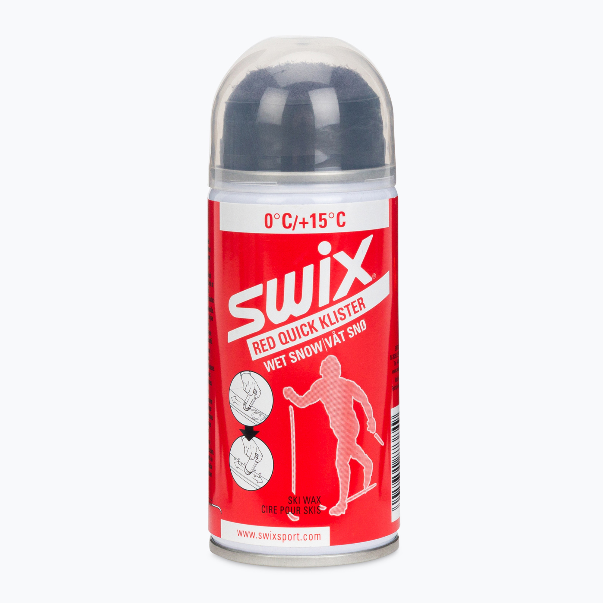 Lubrificante per sci Swix K70C Red quick klister 150 ml (150 ml) (Red quick klister K70C)