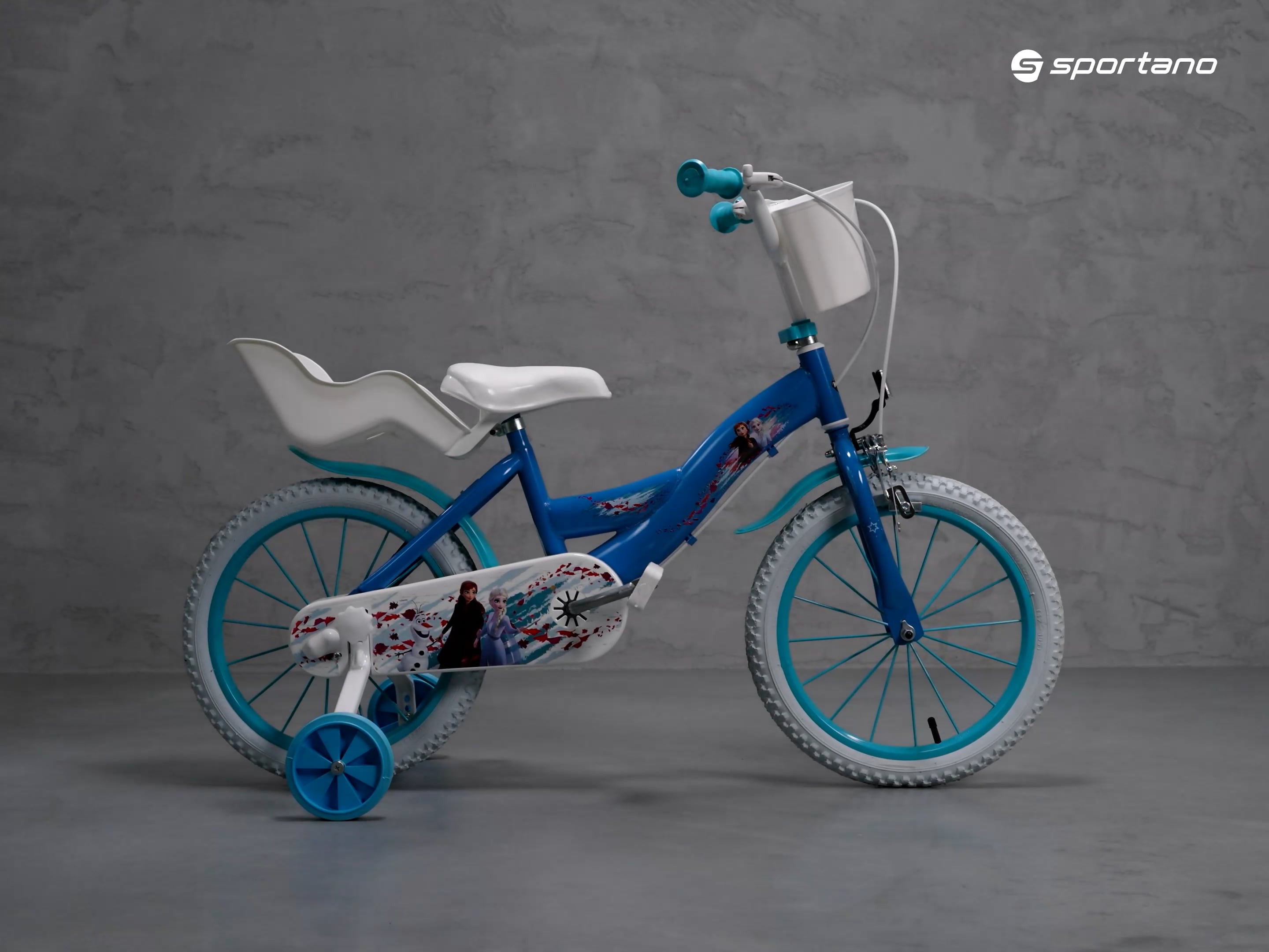 Bicicletta per bambini Huffy Frozen 16" blu