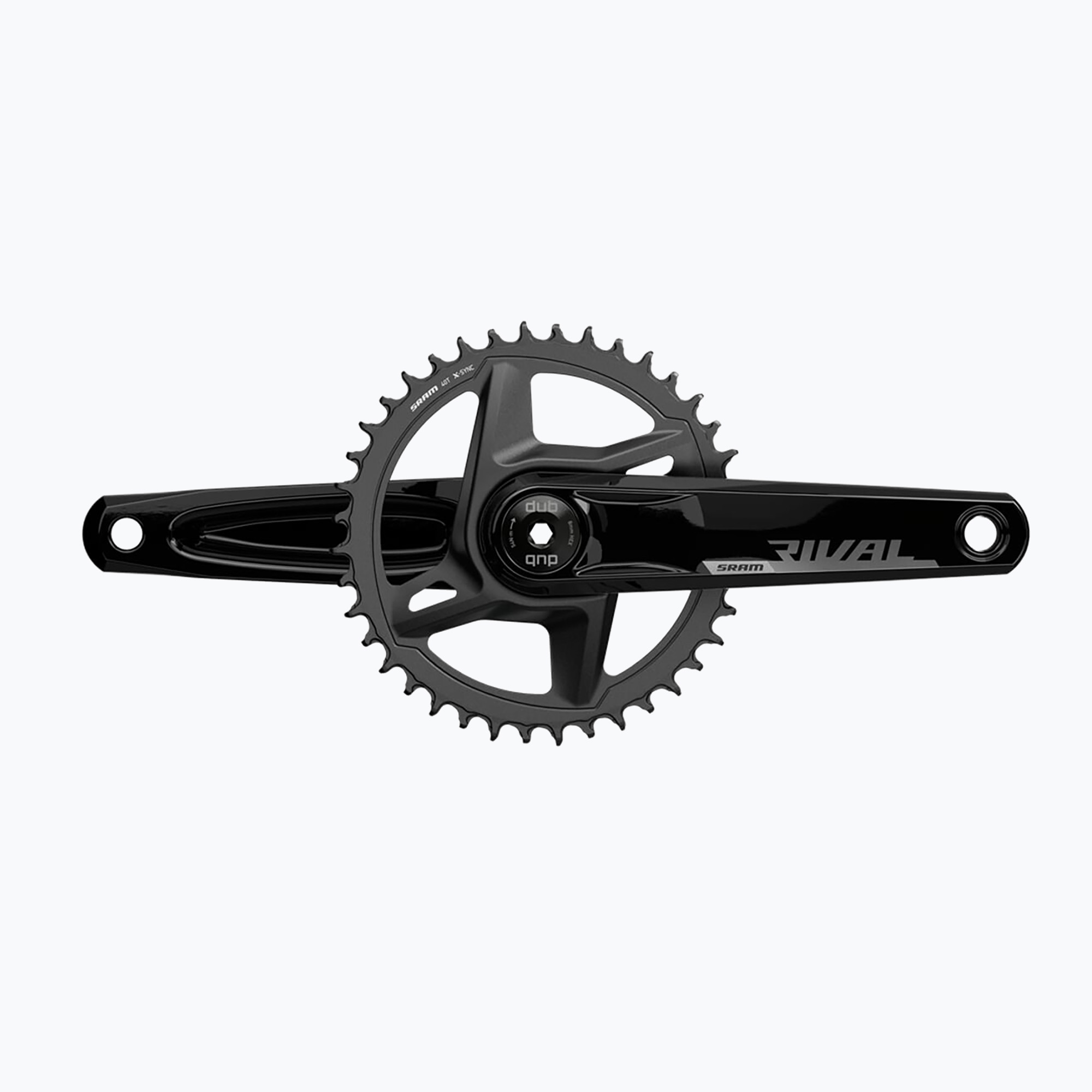 Guarnitura SRAM AM FC Rival 1 D1 DUB Wide 172,5 12rz nero (40T / 172.5 mm) (Rival 1 D1 DUB Wide 00.6118.612.002)