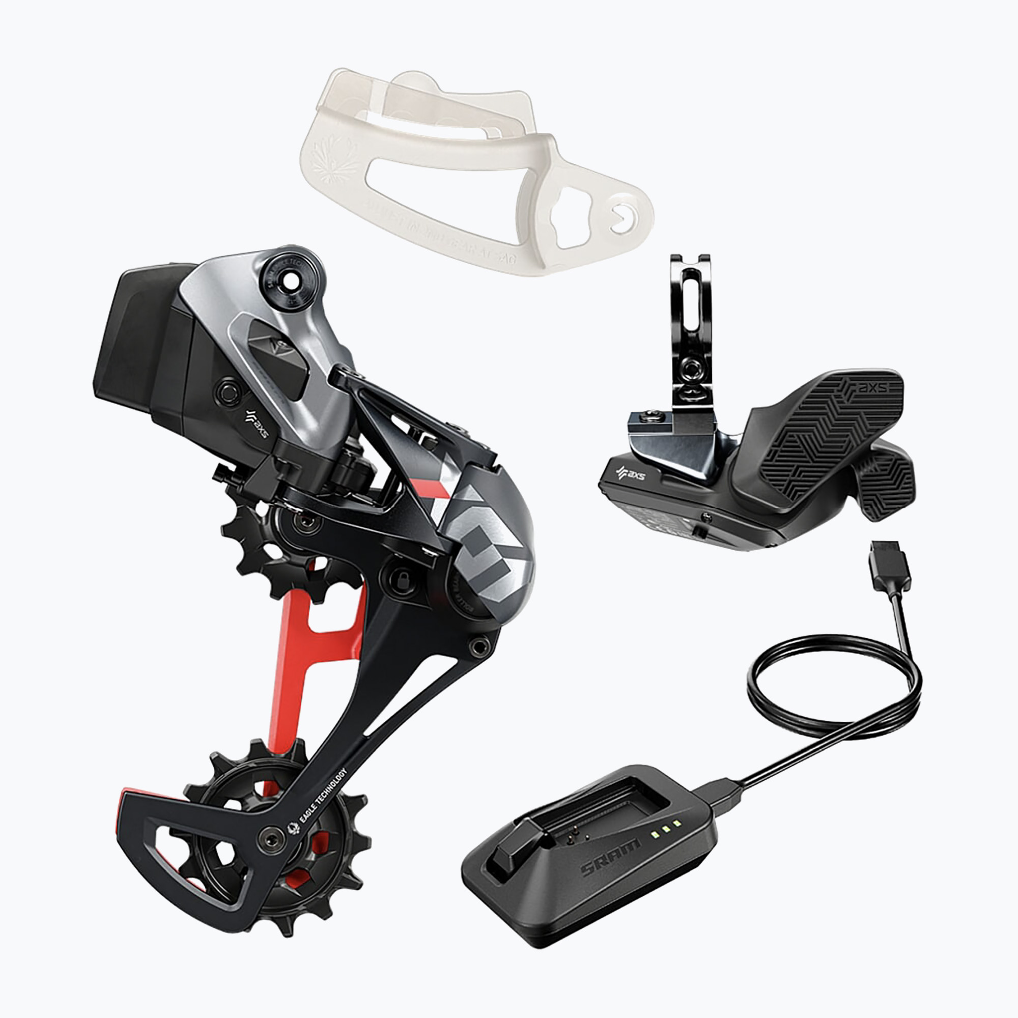 Gruppo di accessori SRAM AM X01 Eagle AXS Upgrade Kit Rocker rosso (AM X01 Eagle AXS Upgrade Kit Rocker 00.7918.132.001)