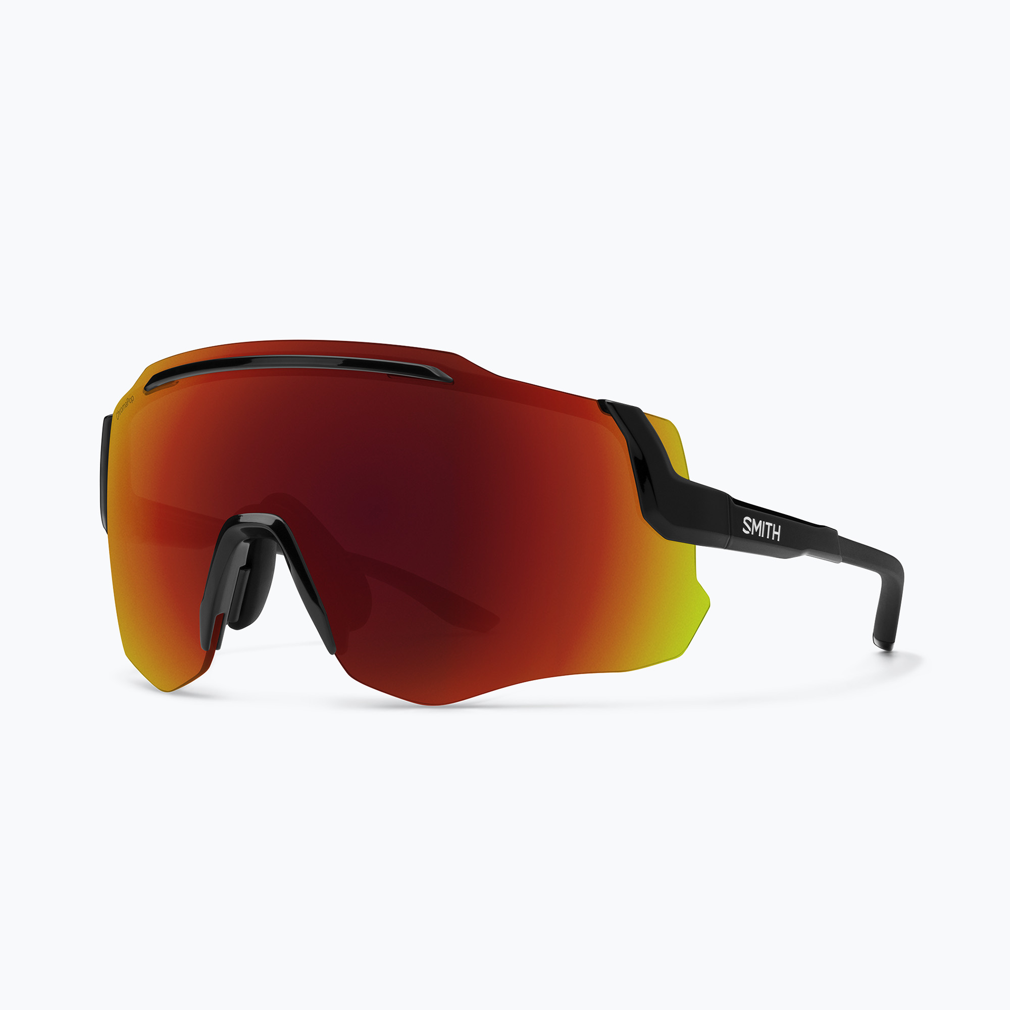 Occhiali da sole Smith Momentum nero/cromapop rosso a specchio (Momentum 205884)