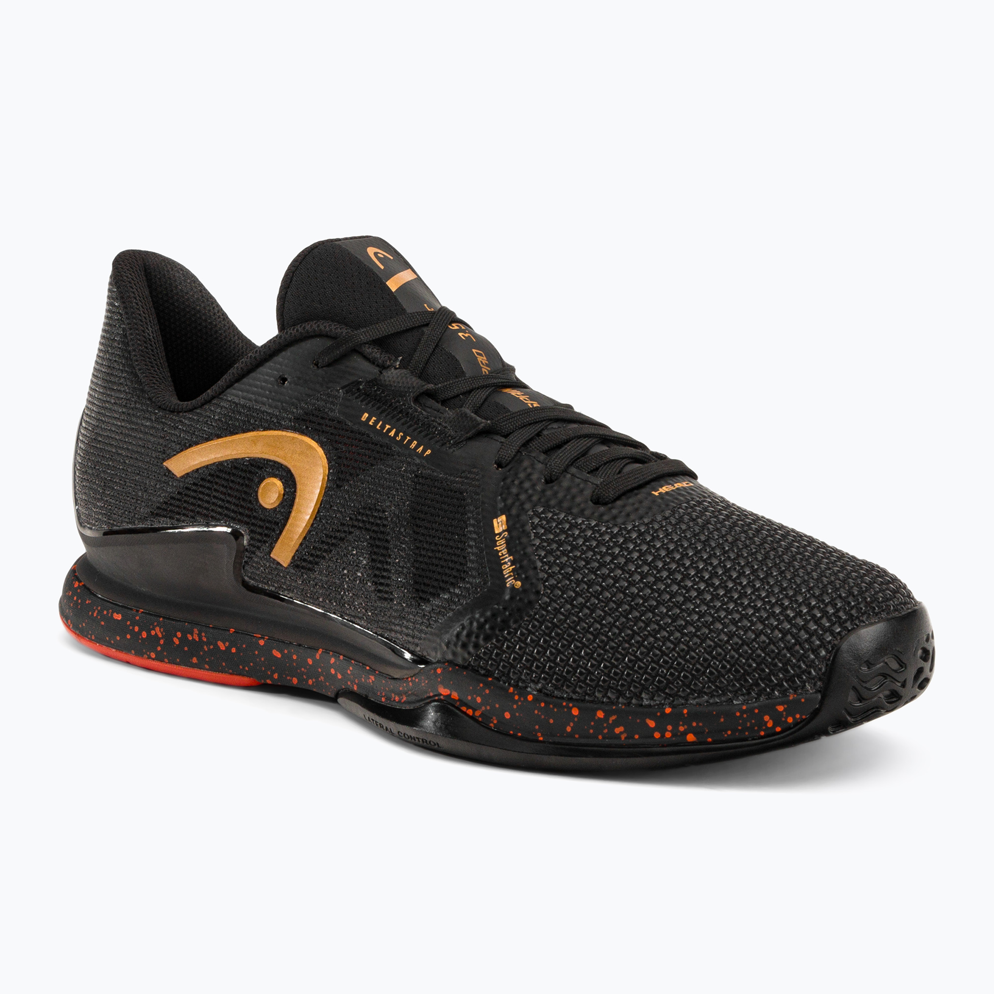 Scarpe da tennis da uomo HEAD Sprint Pro 3.5 SF nero/arancio (42 EU) (Sprint Pro 3.5 SF 273002)