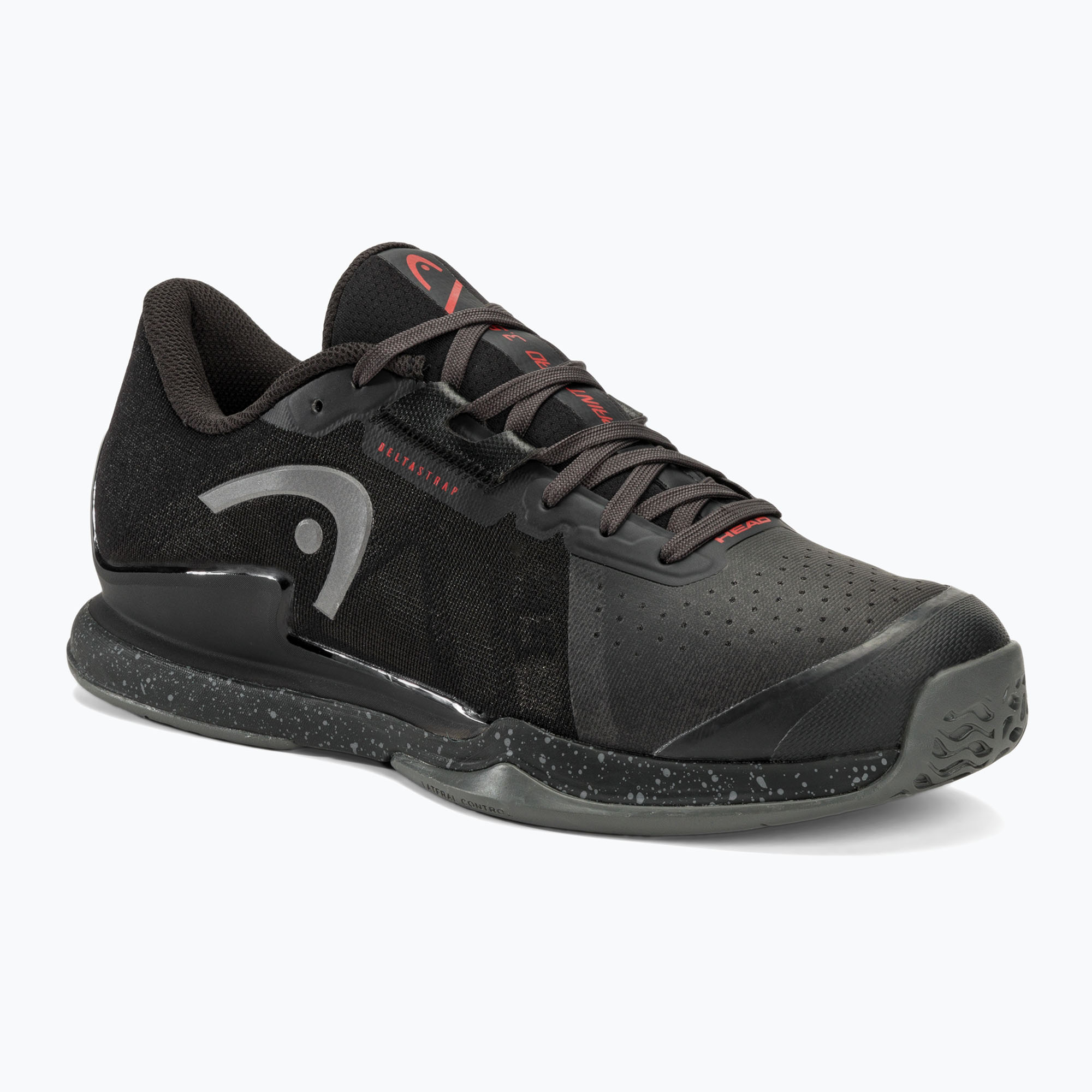 Scarpe da tennis da uomo HEAD Sprint Pro 3.5 nero/rosso (44.5 EU) (Sprint Pro 3.5 273103)