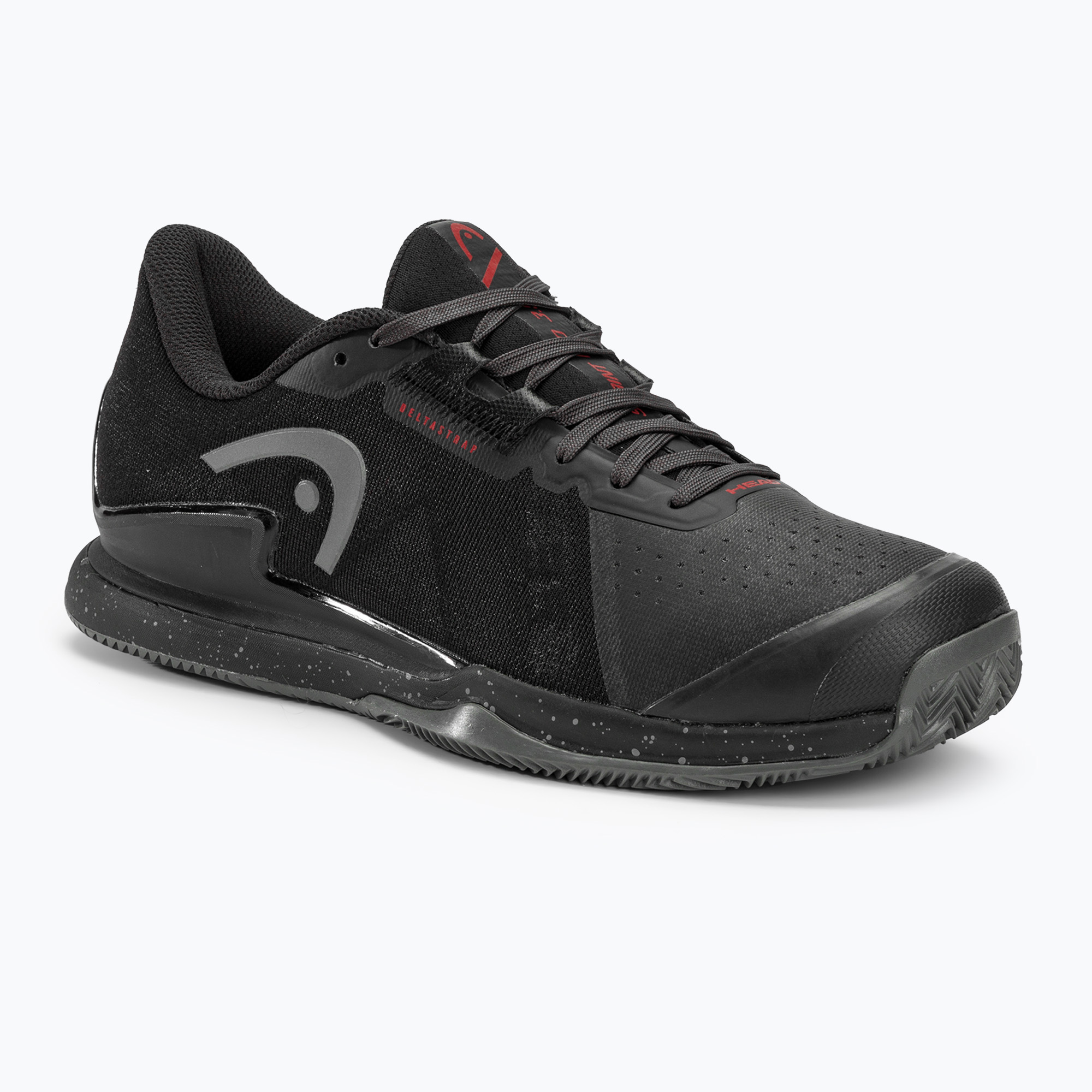 Scarpe da tennis da uomo HEAD Sprint Pro 3.5 Clay nero/rosso (44.5 EU) (Sprint Pro 3.5 Clay 273113)