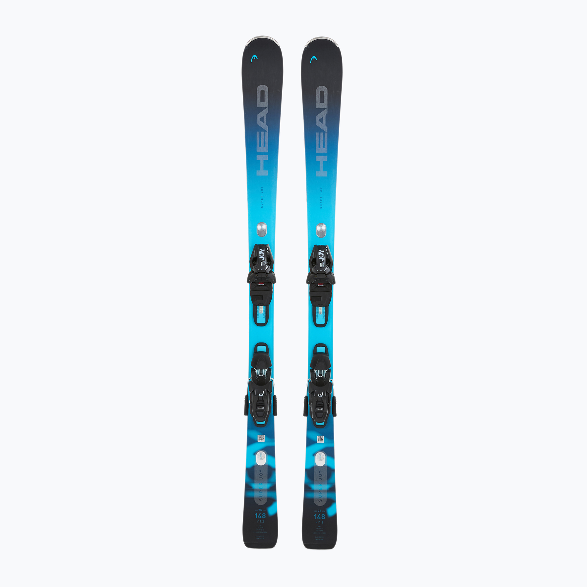 Sci alpino donna HEAD e-Super Joy SW SLR BB Joy Pro + Attacchi Joy 11 GW SLR nero/blu