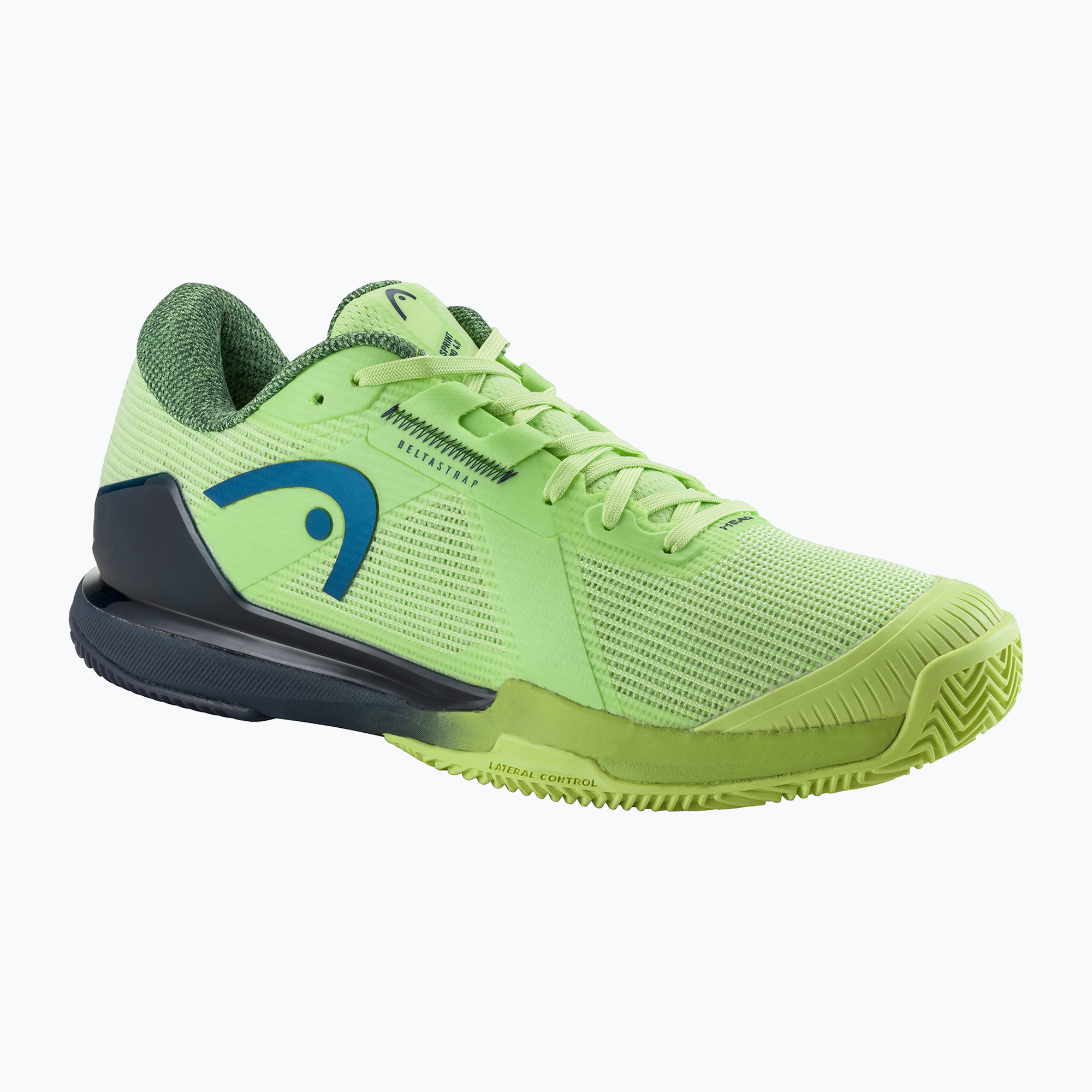 Scarpe da tennis da uomo HEAD Sprint Pro 4.0 Clay lime/ navy (44 EU) (Sprint Pro 4.0 Clay 273155)