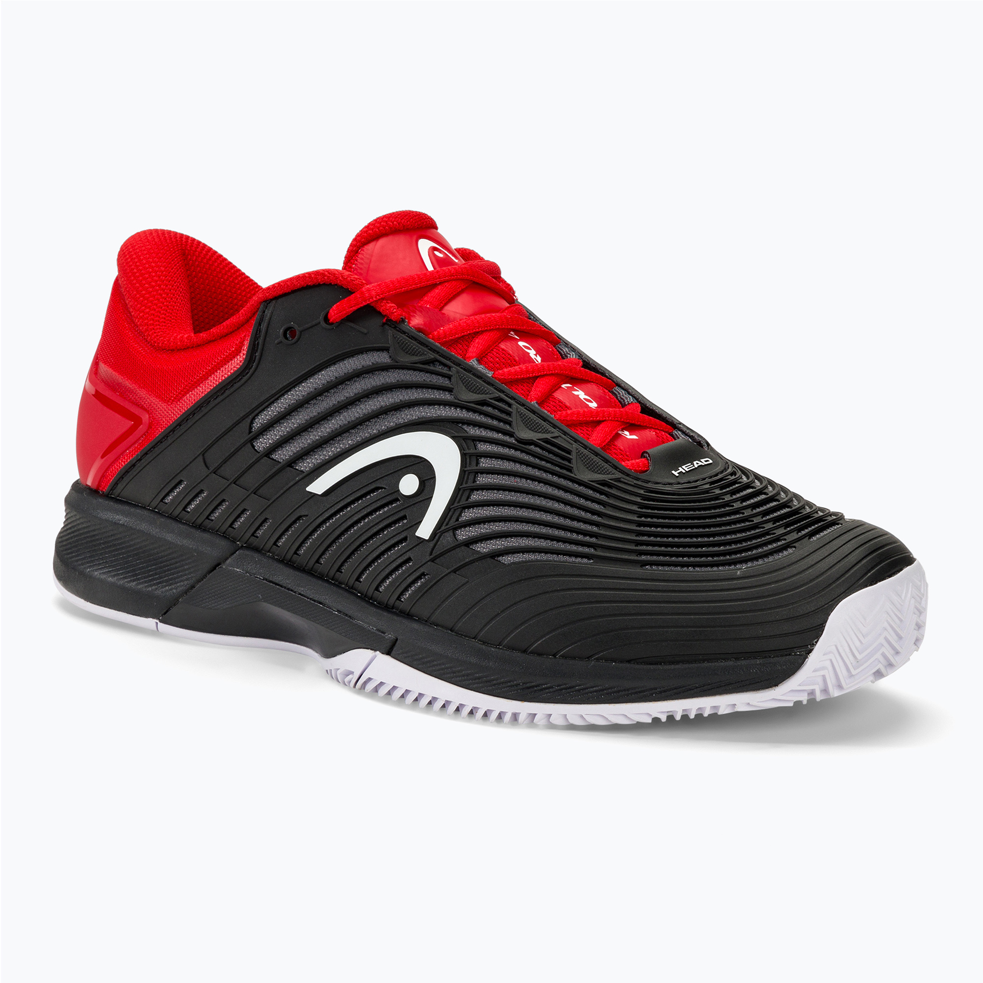 Scarpe da tennis HEAD Revolt Pro 4.5 Clay da uomo nero/rosso (44 EU) (Revolt Pro 4.5 Clay)