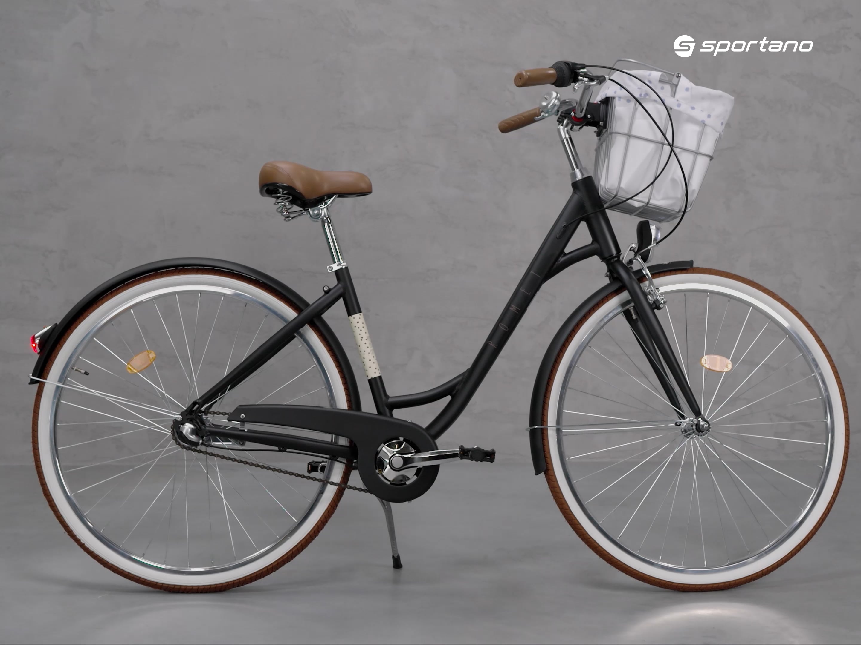 Bicicletta da donna Romet Pop Art 28 Eco nero