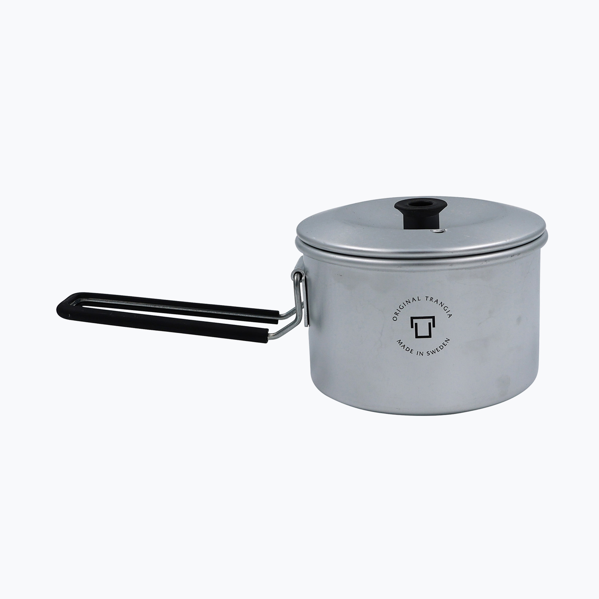 Trangia T-Cup Tourist Pot con coperchio 0,5 l nero (500 ml) (T-Cup With Lid 501050)