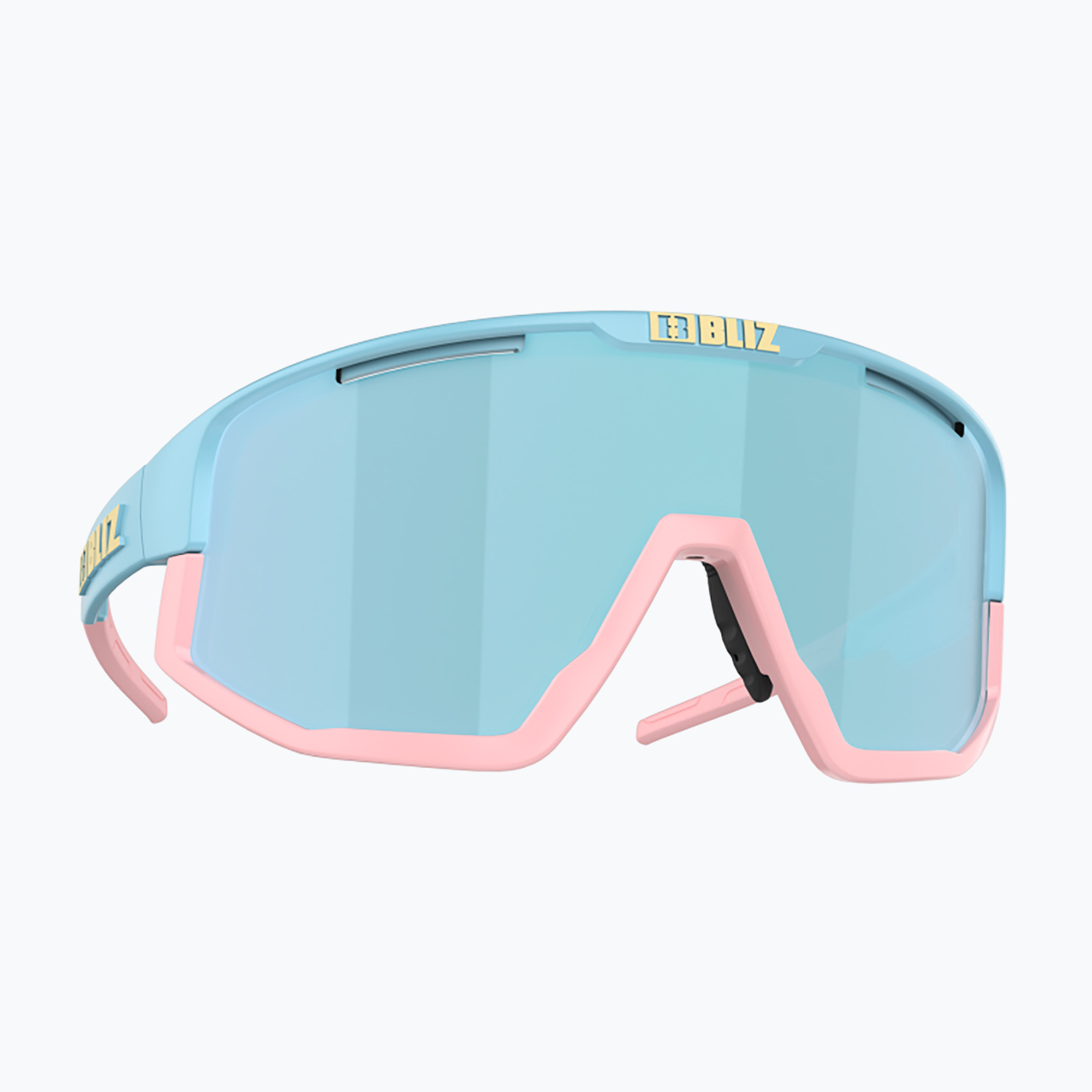 Occhiali da sole multi Bliz Fusion blu pastello/fumo/blu ghiaccio