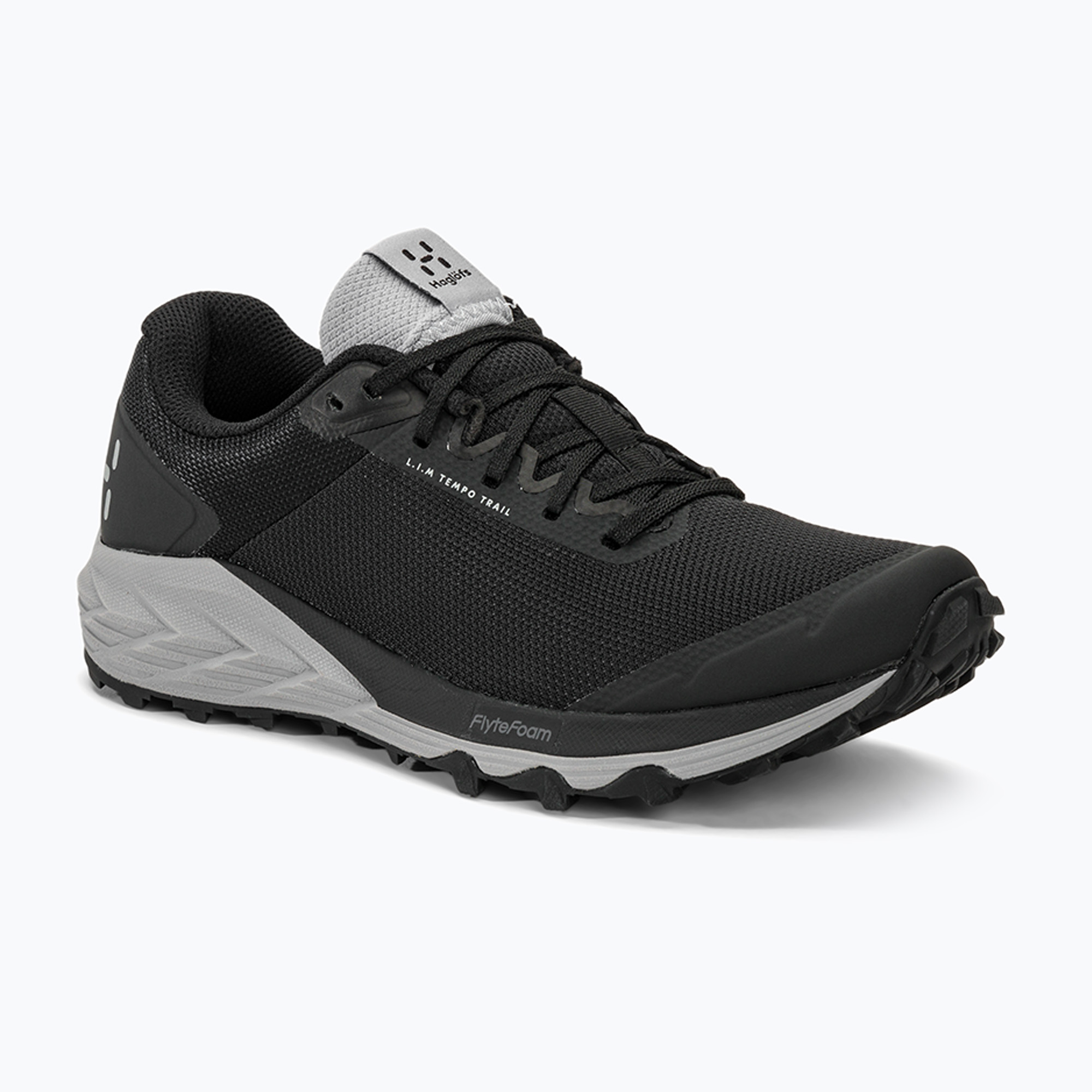 Scarpe da corsa da donna Haglöfs L.I.M Tempo Trail Low nero vero/cemento (38 EU) (L.I.M Tempo Trail Low 607048)