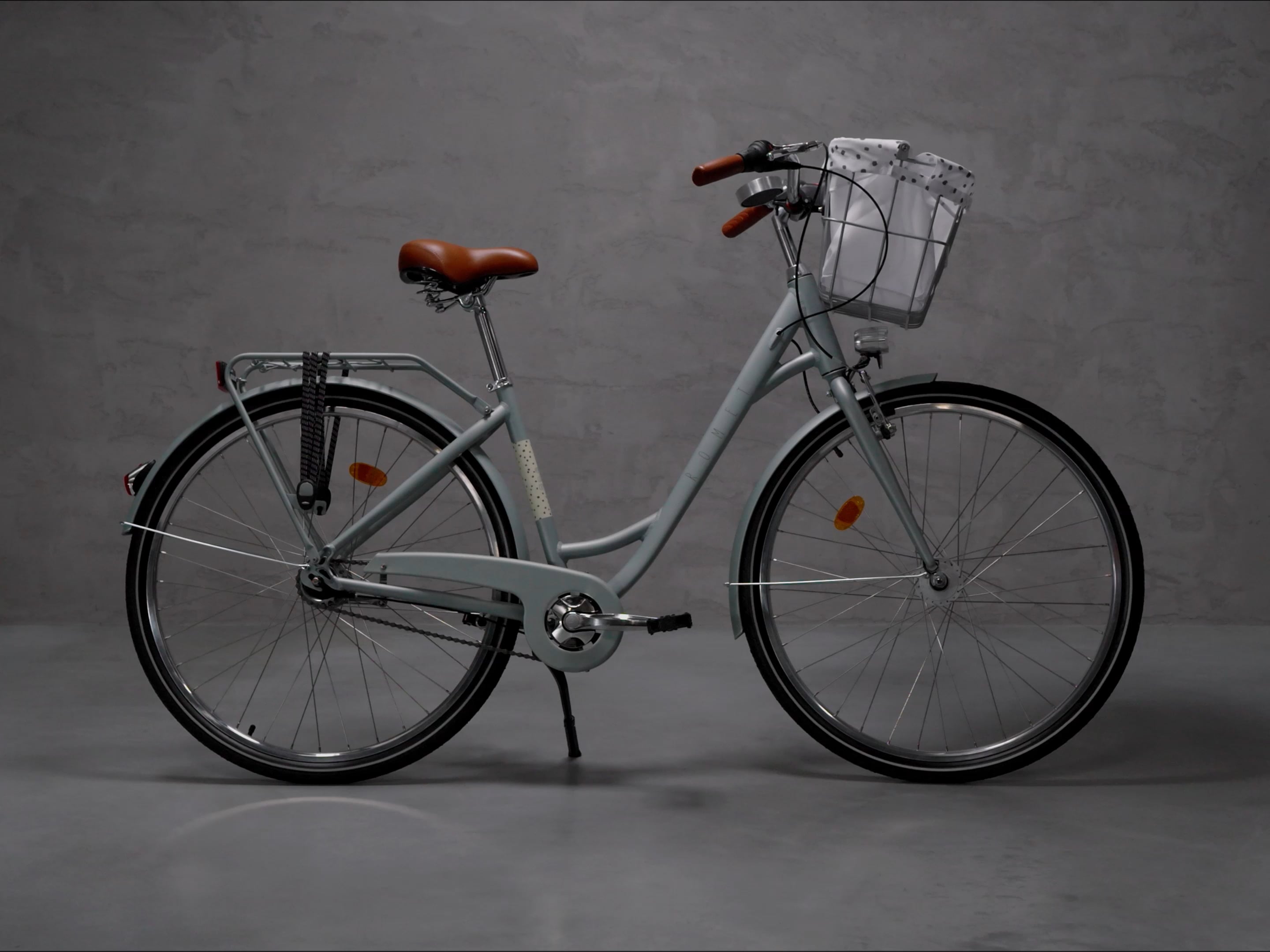 Bicicletta da donna Romet Pop Art 28 Lux grigio